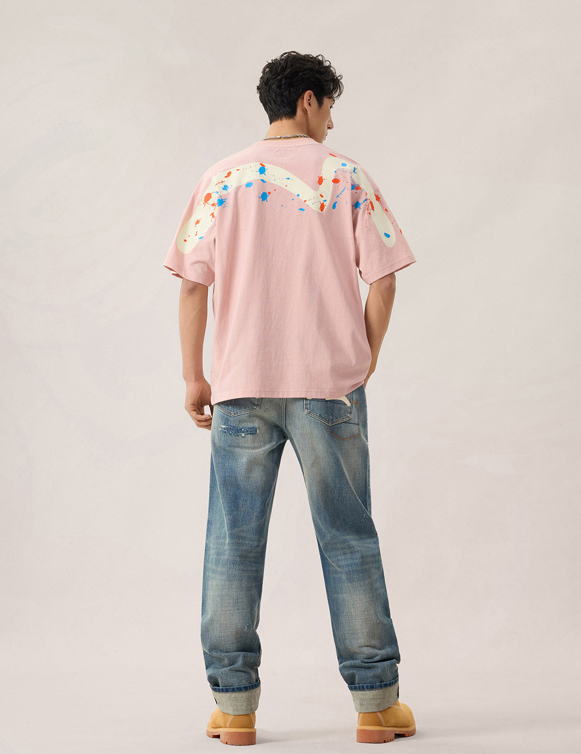 Seagull Daicock Print Splash T-shirt