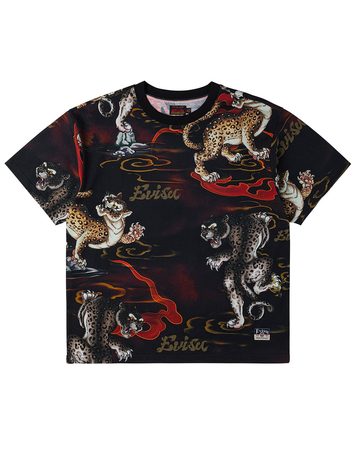 Leopard Allover Print T-Shirt
