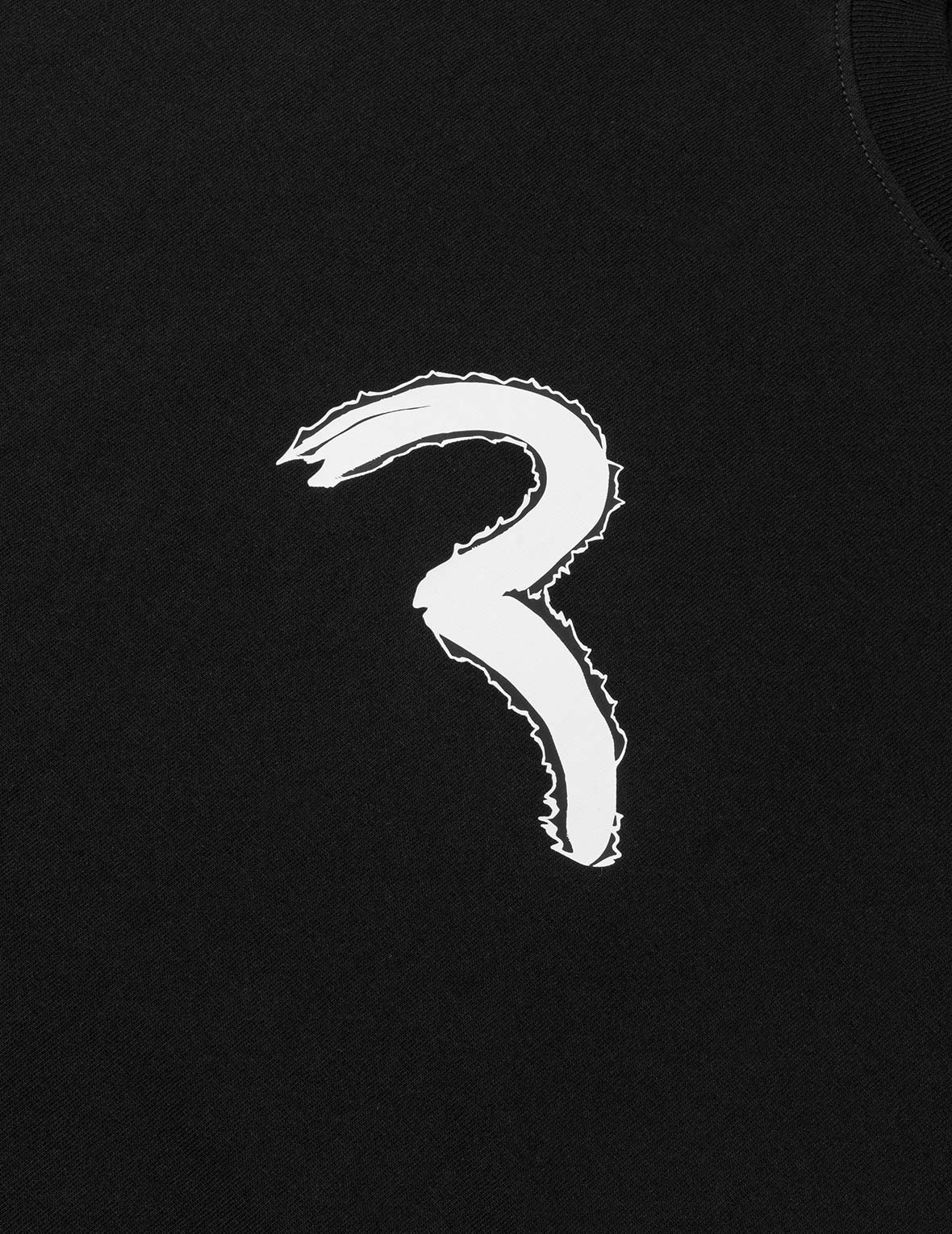 Hand-Brushed Daicock Print T-Shirt