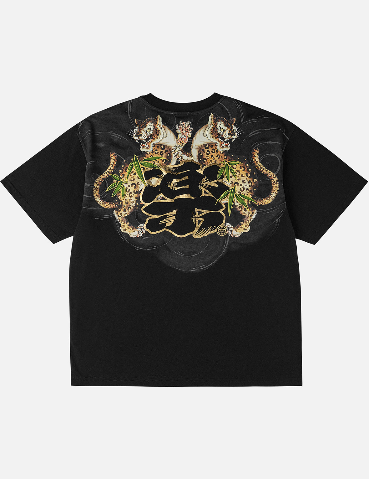 Kanji Leopard Print T-Shirt