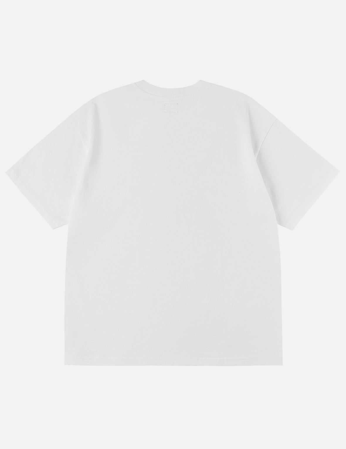 Poker Aces and Flocked Star T-shirt - White