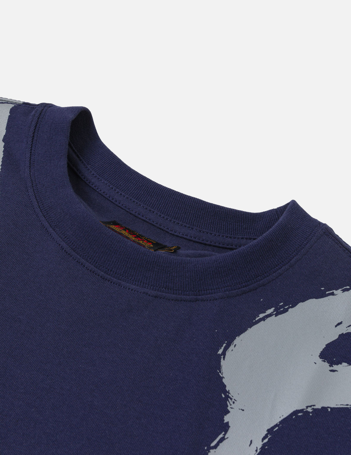 EVISU Brushstroke Cross-shoulder Logo T-Shirt