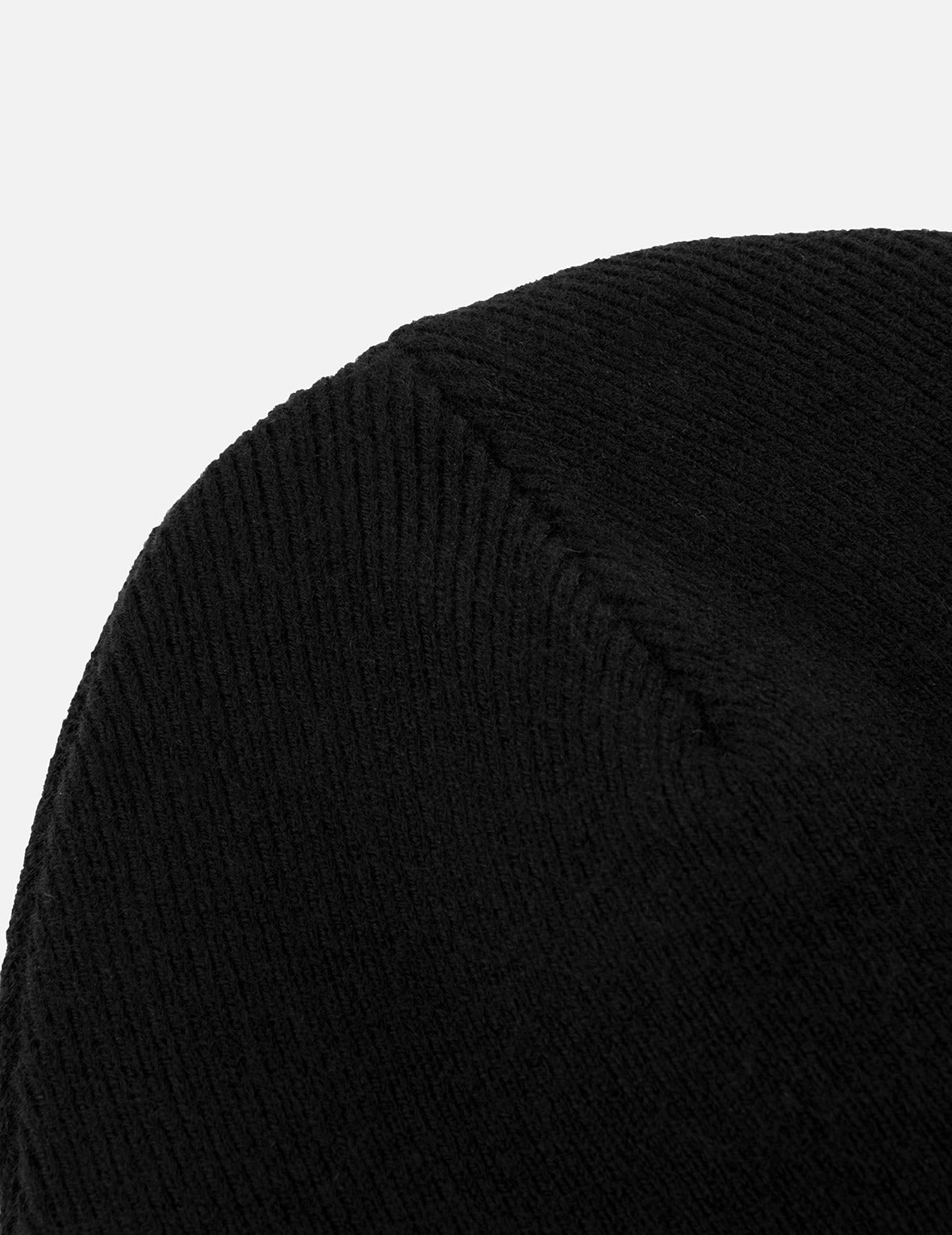 Evisu Logo Embroidery Beanie - Black