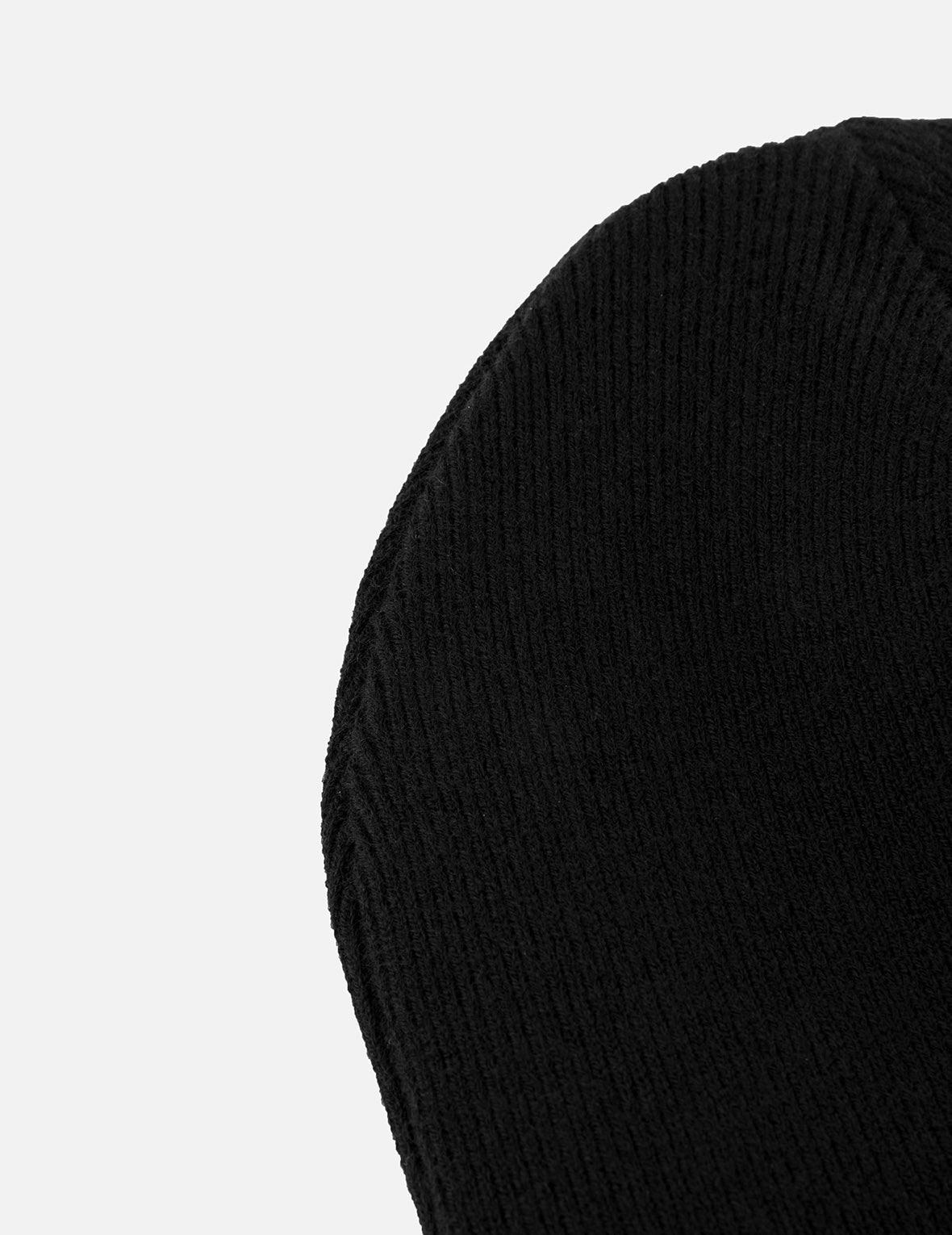 Evisu Logo Embroidery Beanie - Black