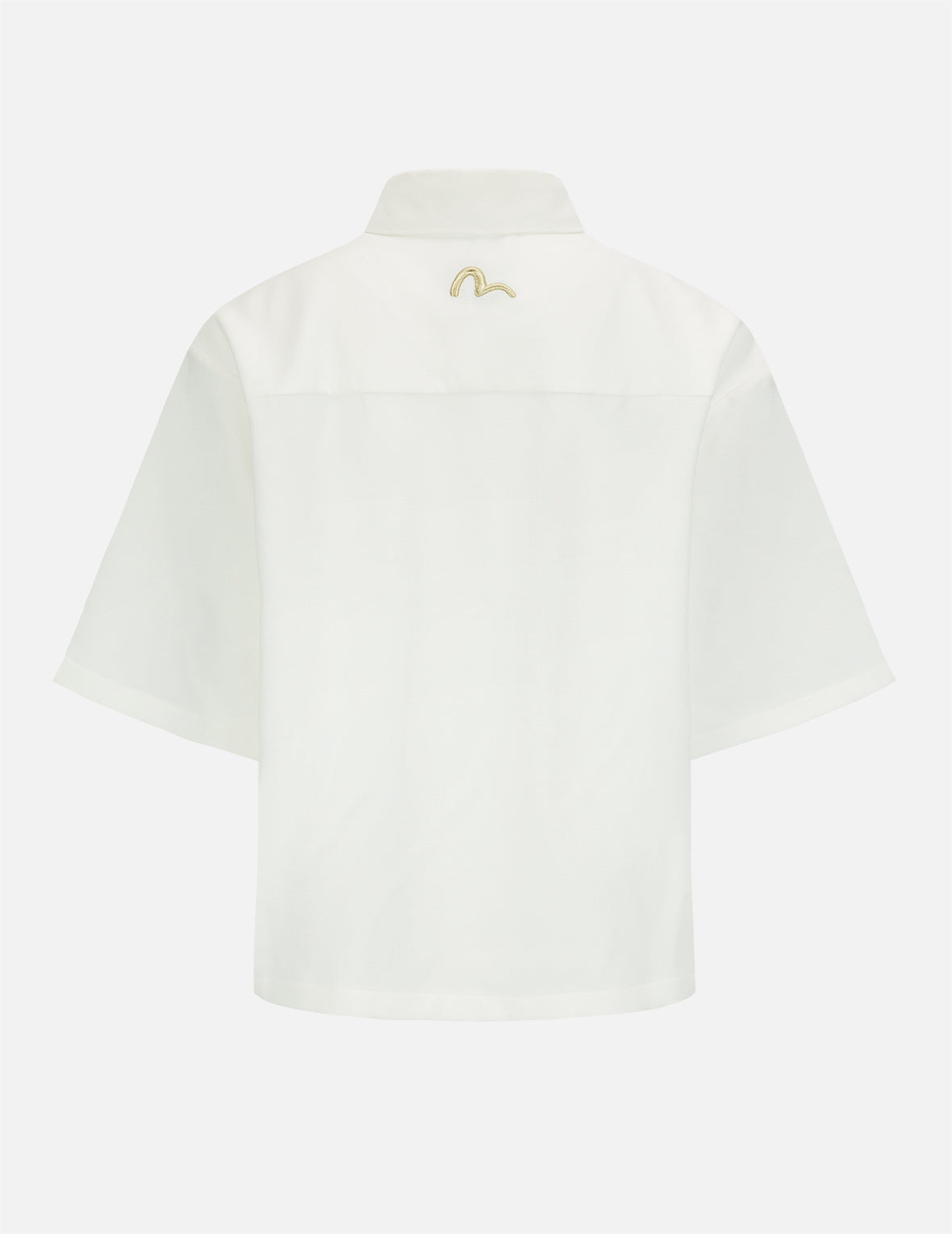 Seagull Embroidery Loose-fit Shirt