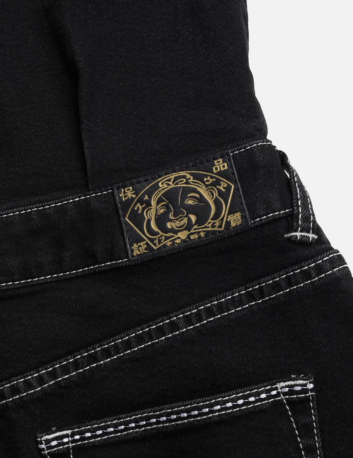 Logo Embroidery Fashion Fit Denim Dress