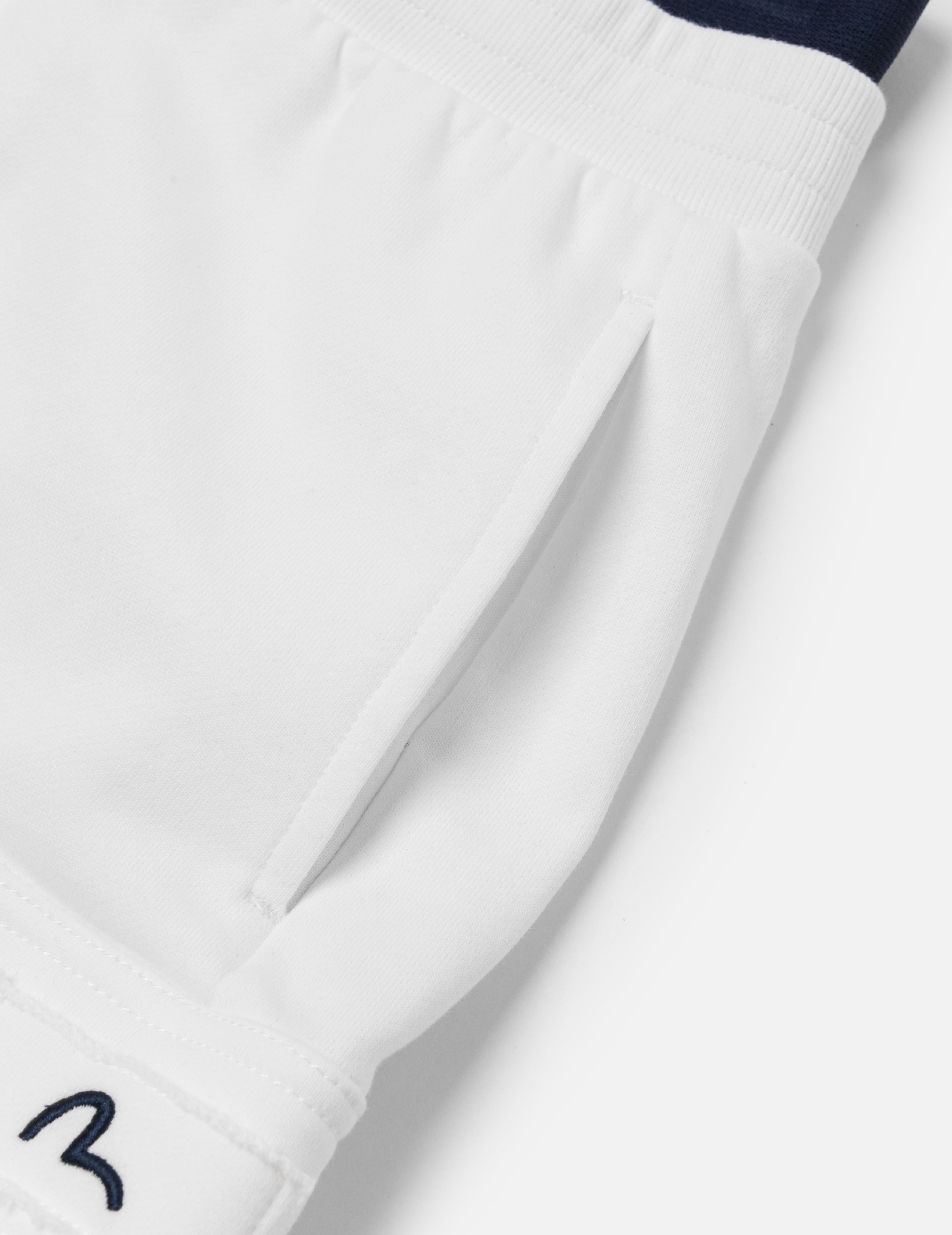 Seagull Embroidery Loose Fit Sweatshorts