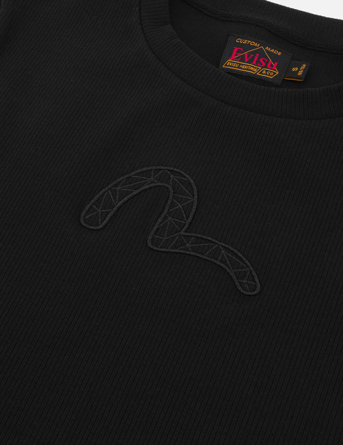 Seagull Embroidery Regular Fit Top