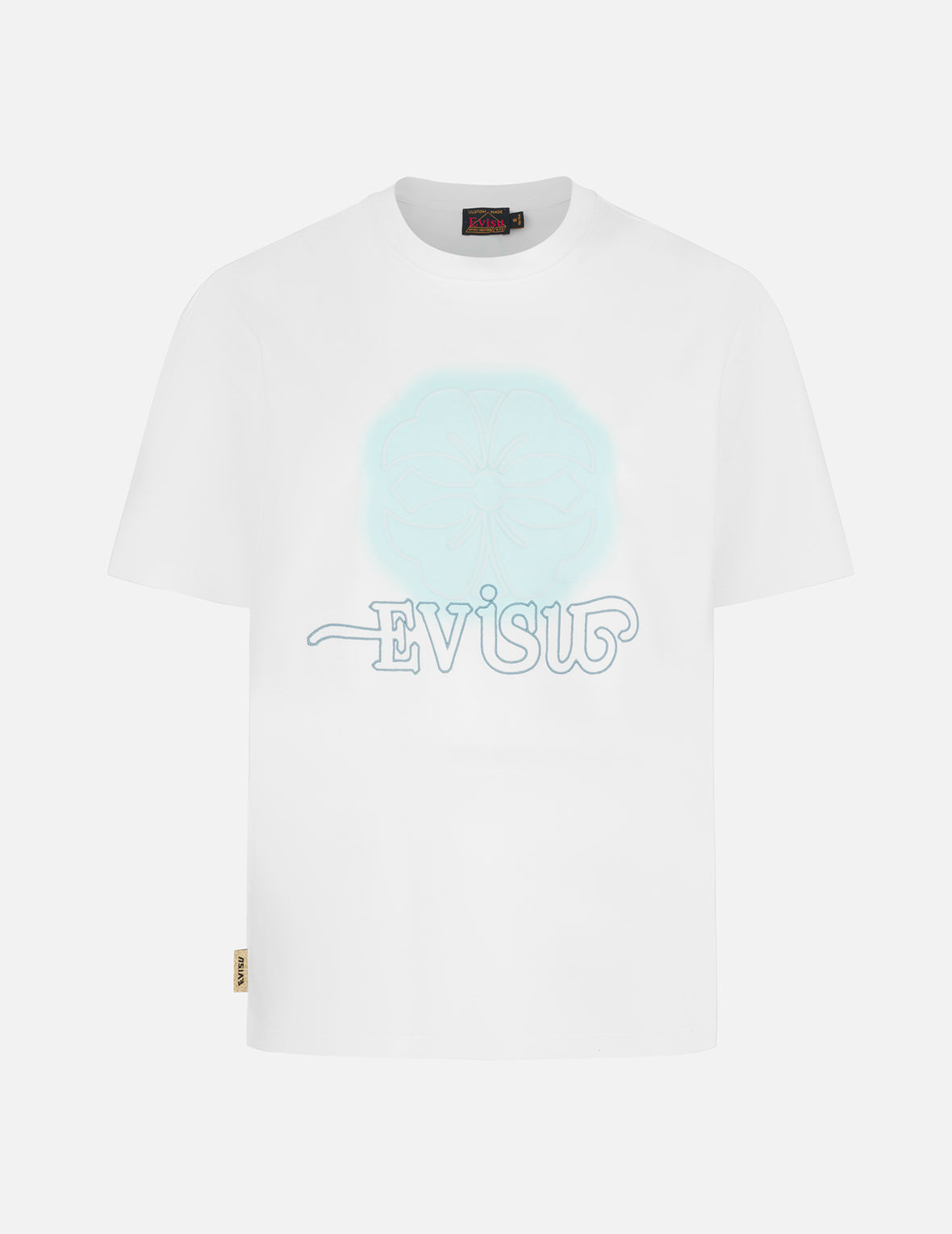 Kamon and Logo Embroidery Oversized T-shirt