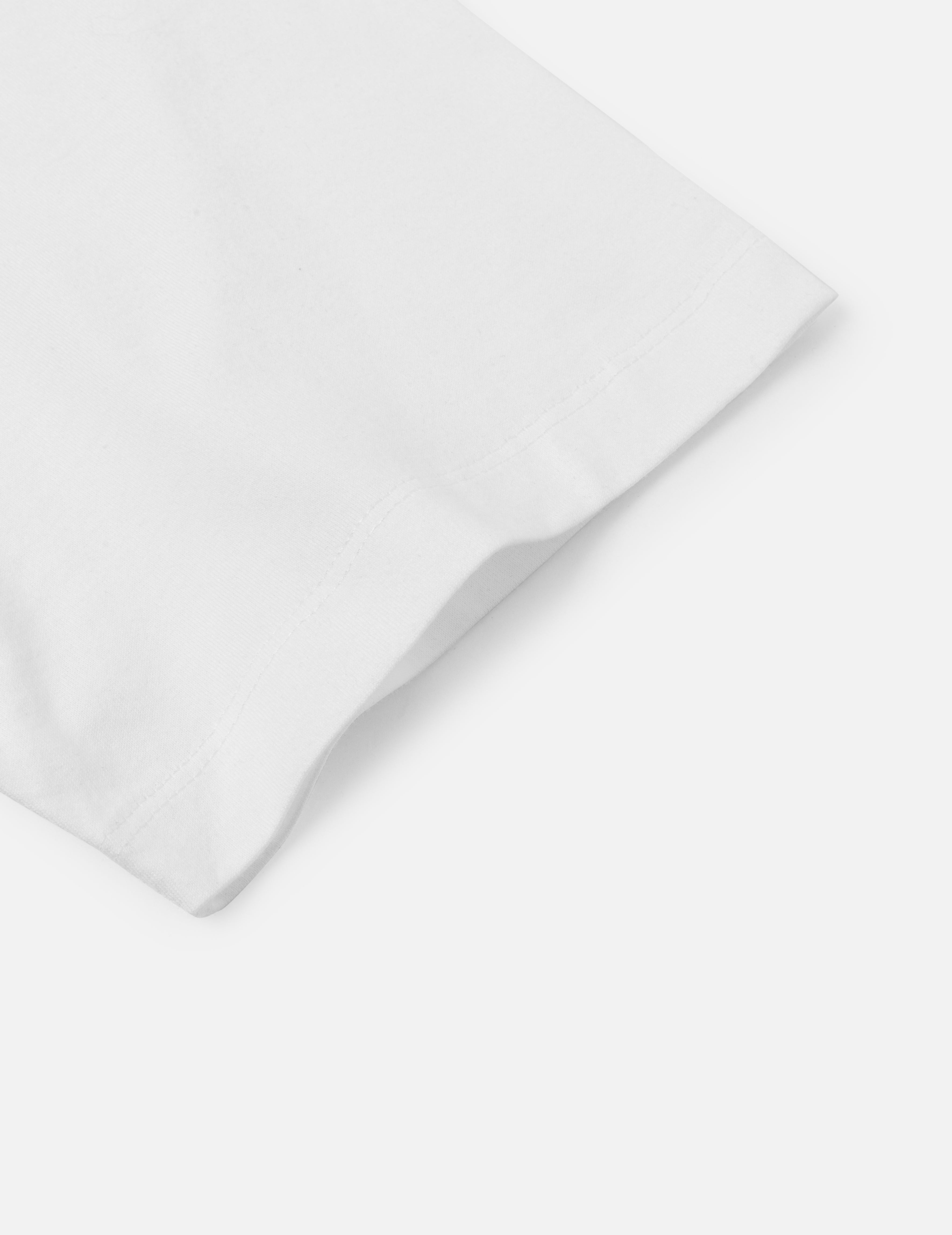 海鸥印花和商标帆绳扭纹刺绣男友款T恤