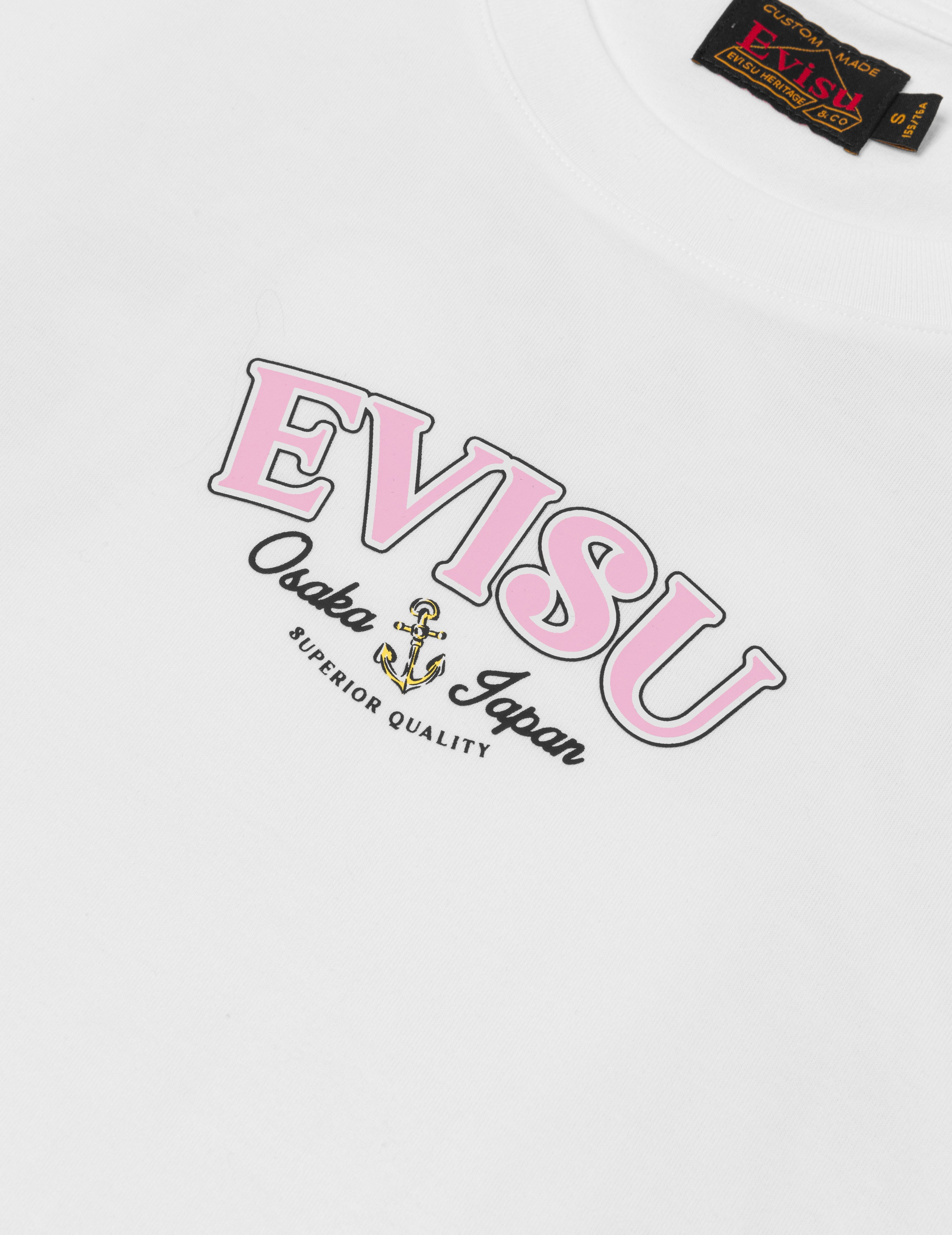 帆绳扭纹和大M船锚印花超宽版T恤