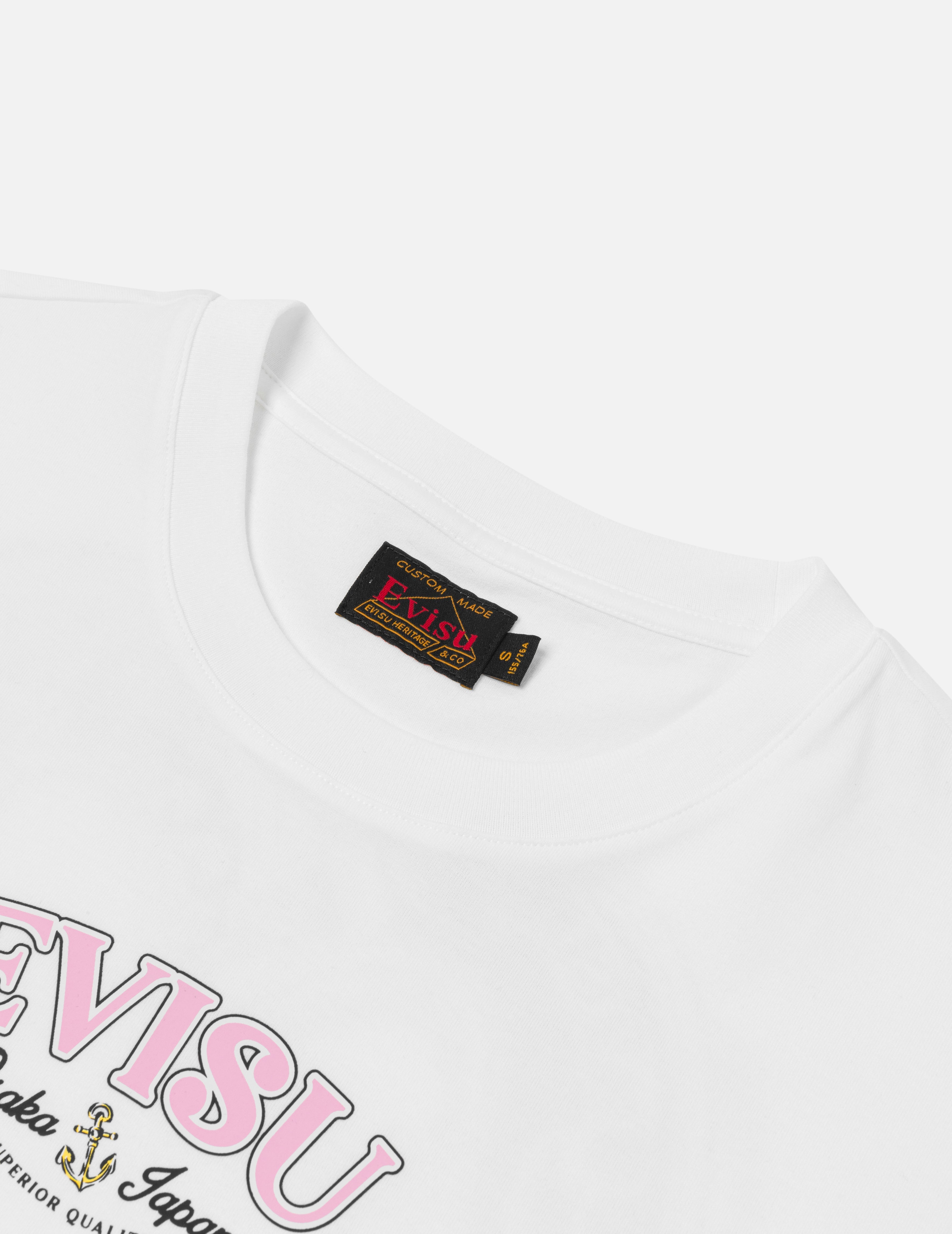 帆绳扭纹和大M船锚印花超宽版T恤