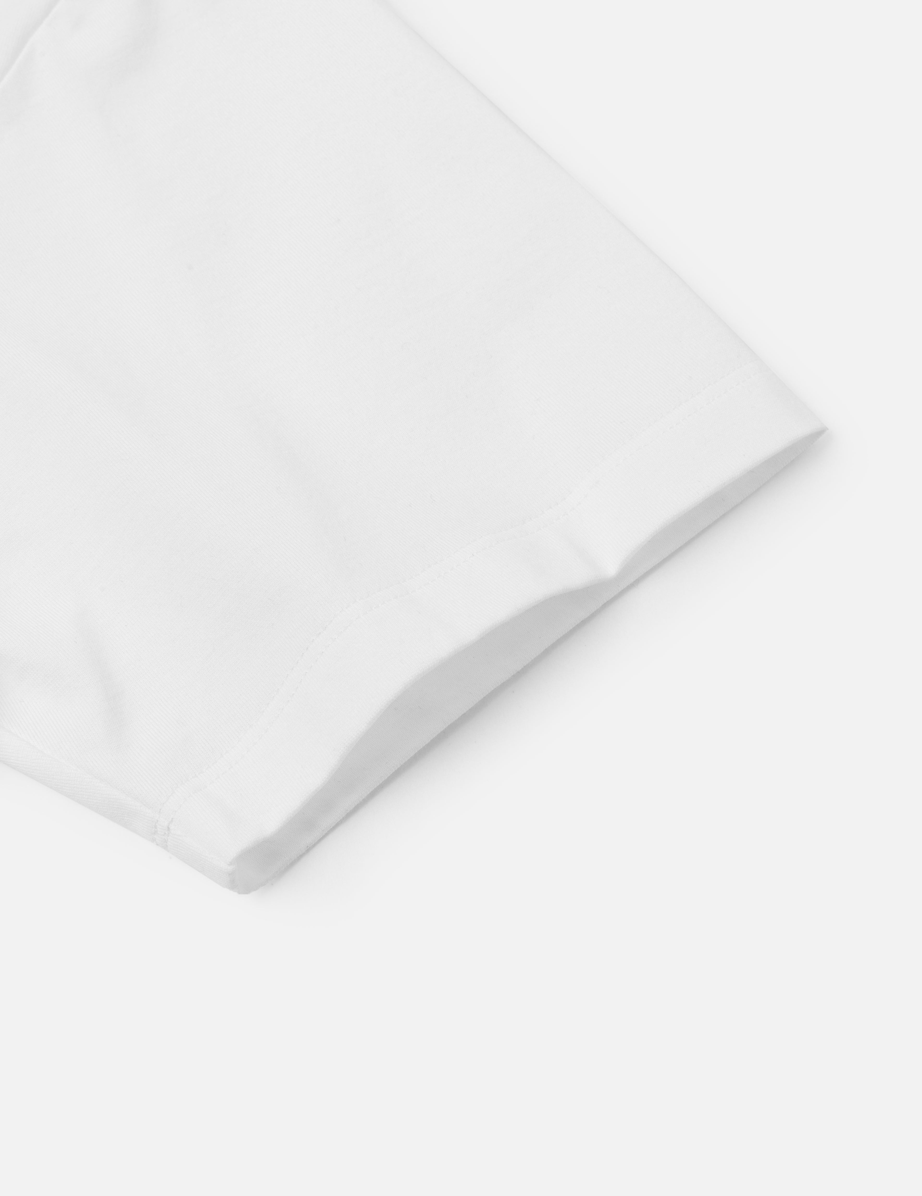 帆绳扭纹和大M船锚印花超宽版T恤