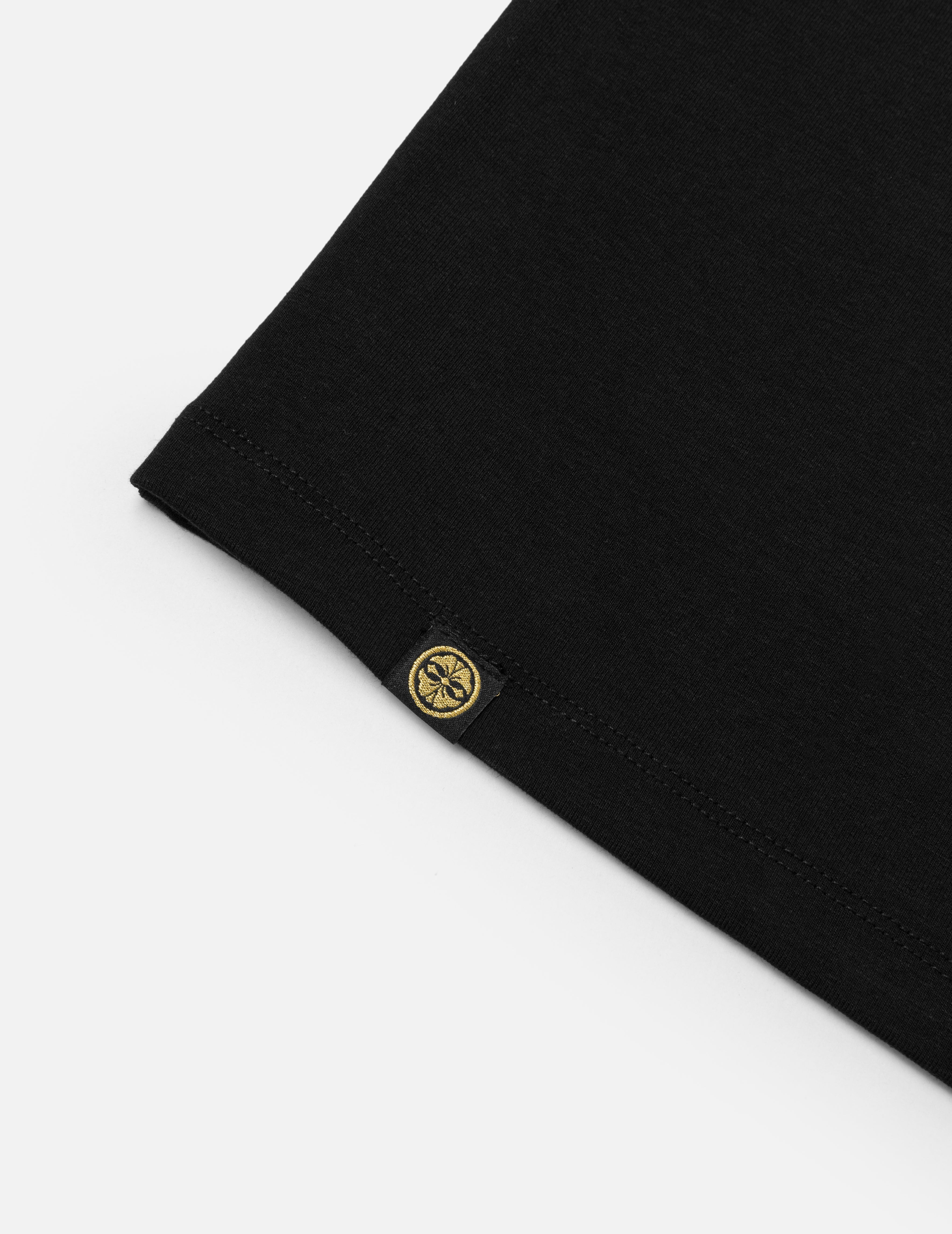 Logo and Starfish Rhinestone Slim Fit T-Shirt