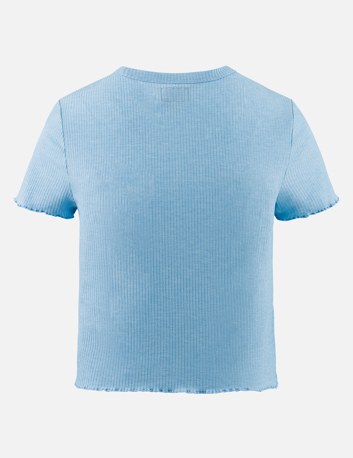 帆绳扭纹商标刺绣时尚版型T恤