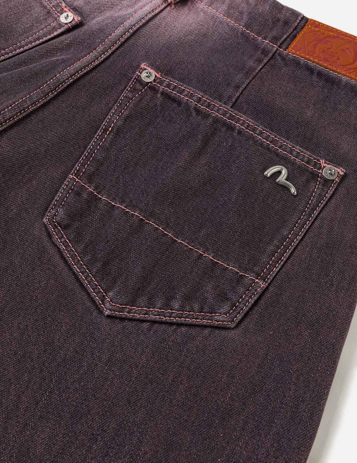 Two-tone Balloon Fit Jeans