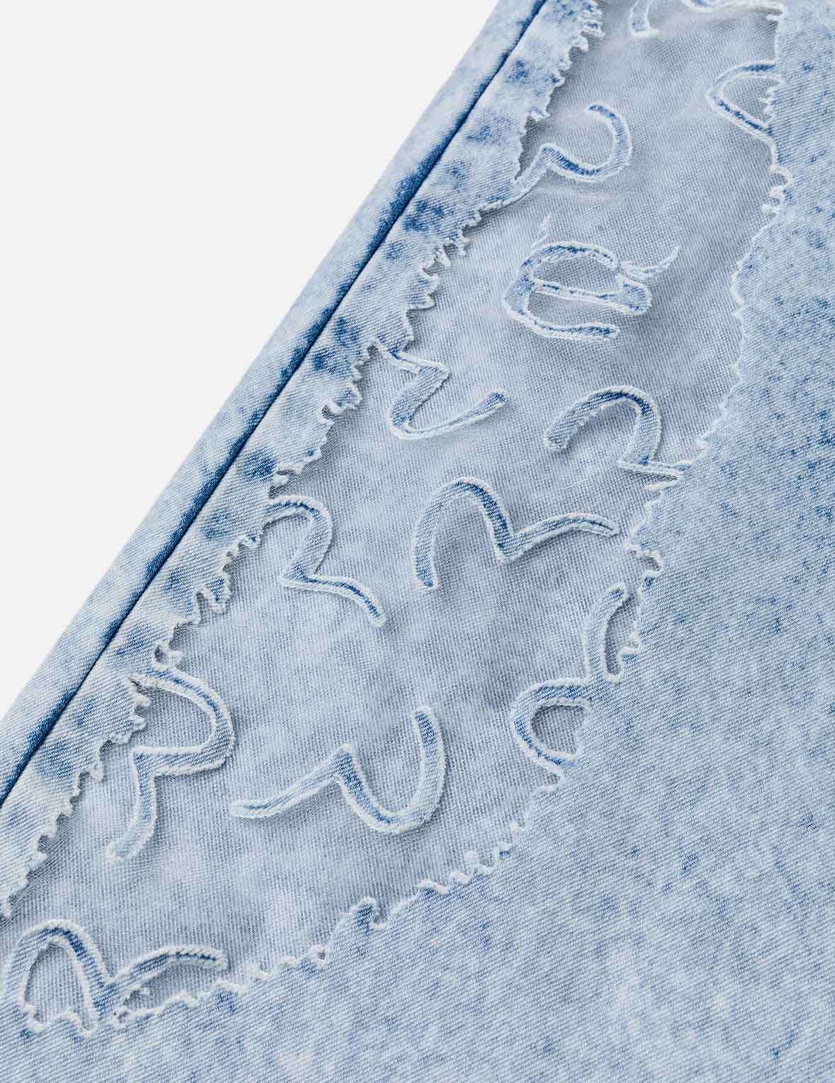 Seagull Cut-out Jeans