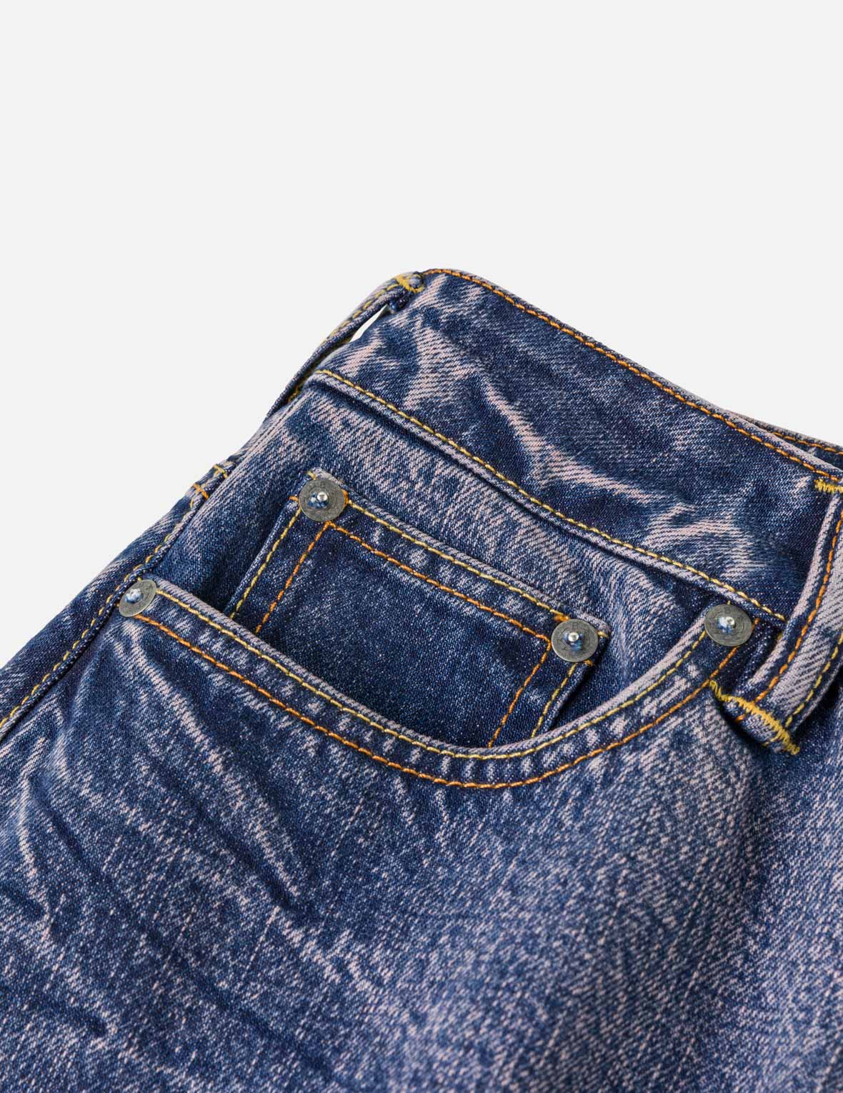 铆钉装饰丹宁工装裙