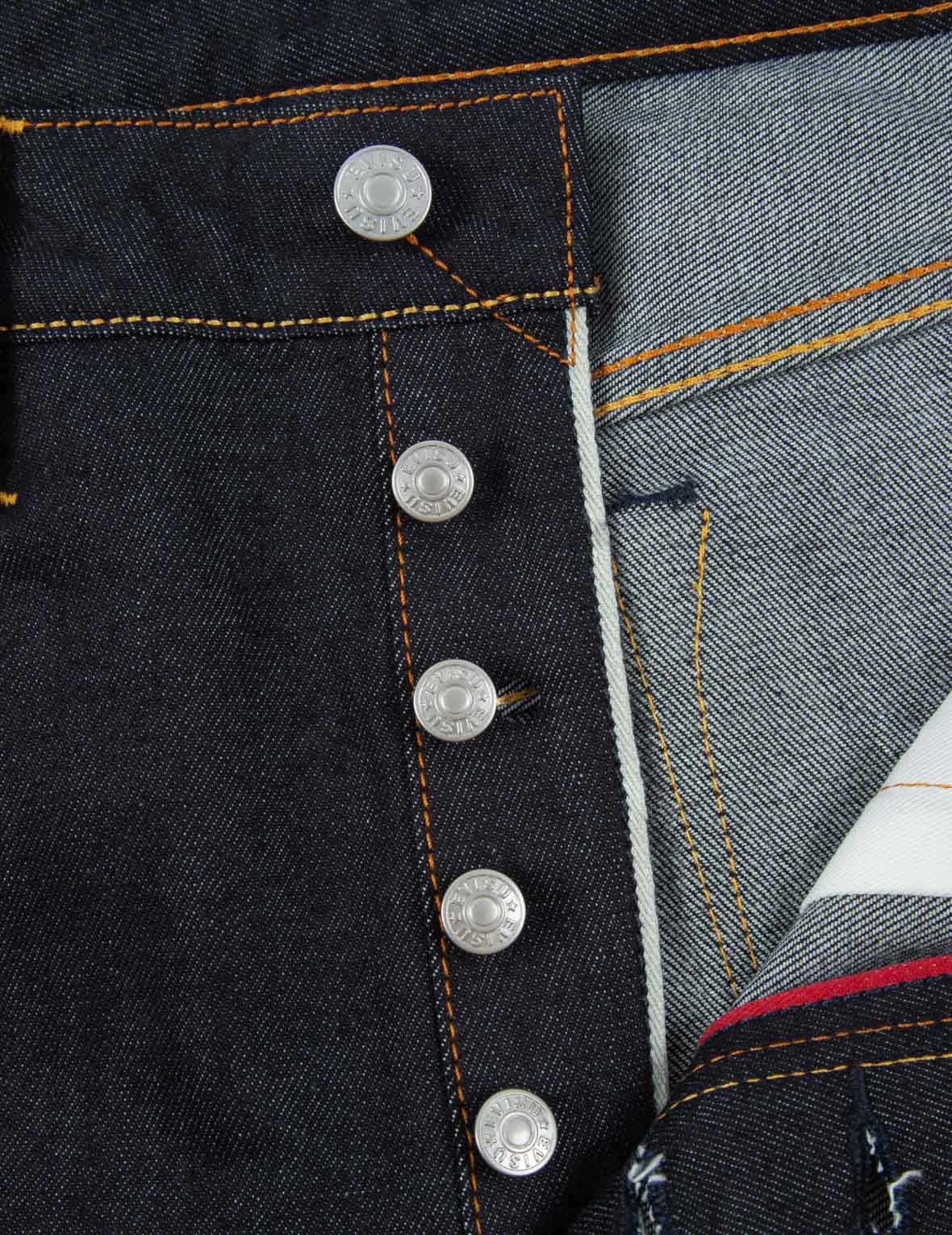 大M印花阔脚牛仔裤 #2000