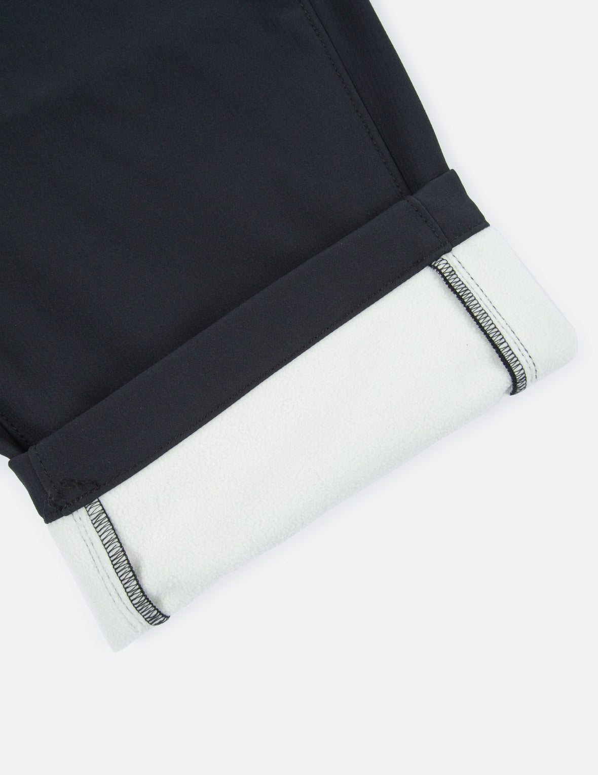 撞色口袋海鸥刺绣长裤