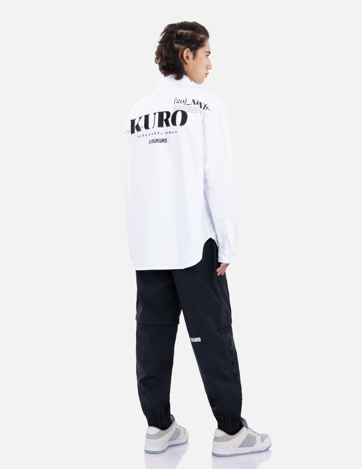 多重Logo印花工装衬衫