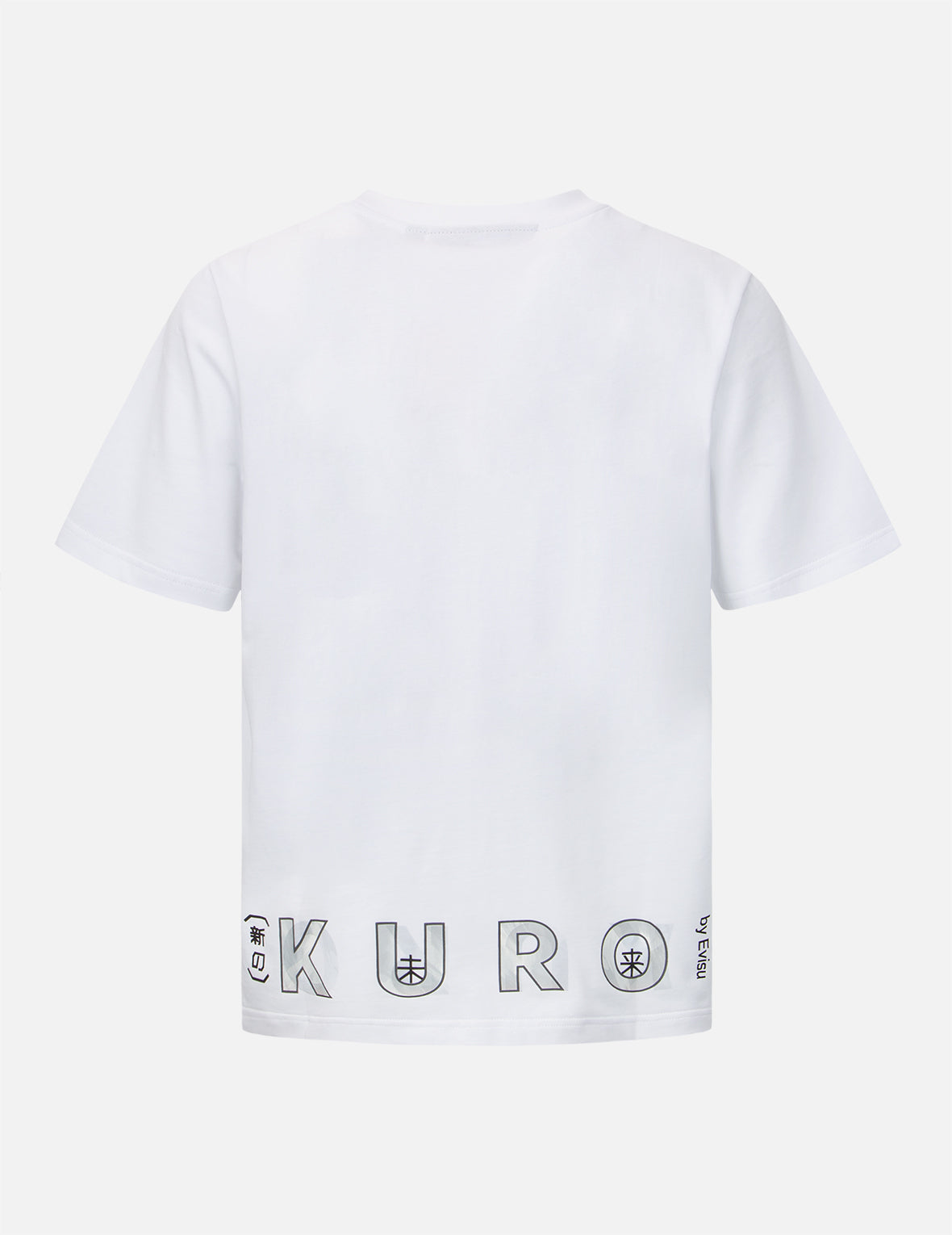 Brush Camouflage Effect Seagull Print T-shirt