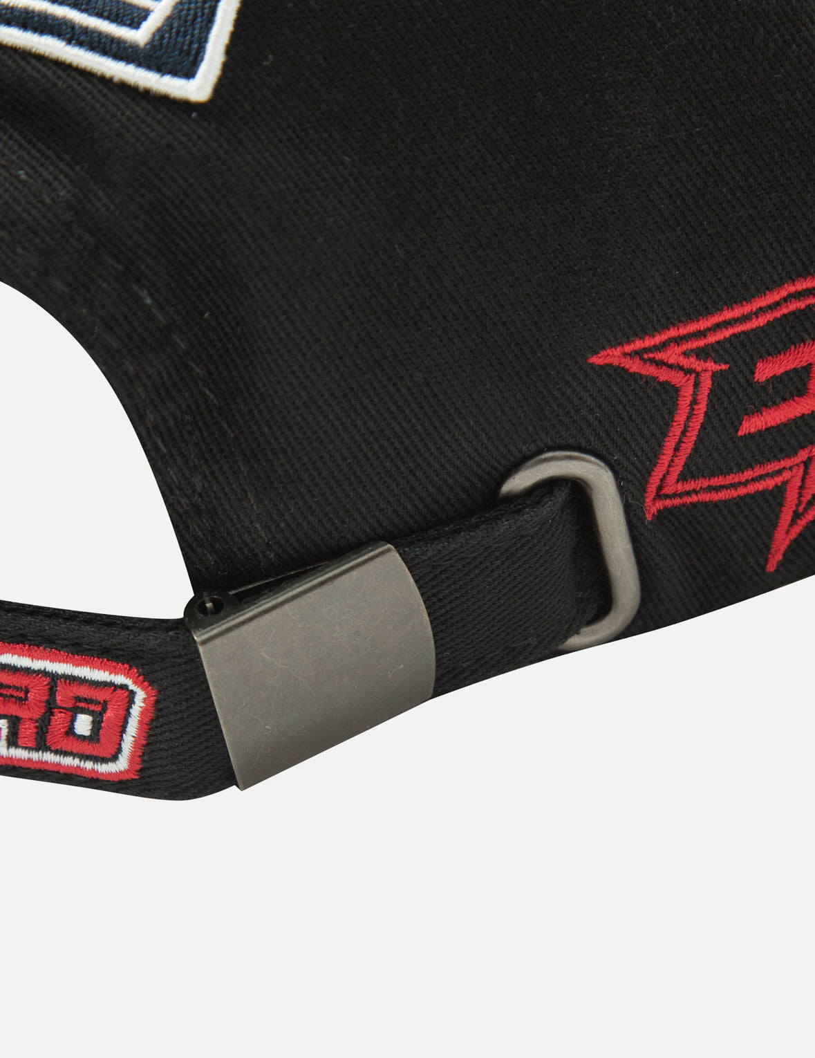 赛车火焰和家花刺绣鸭舌帽