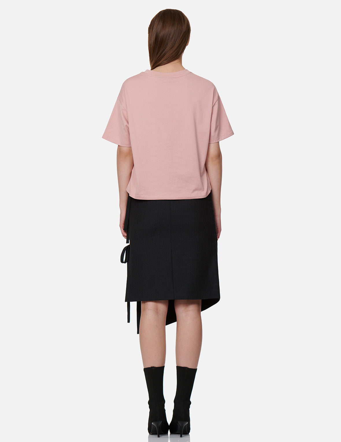 不对称裹身半身裙