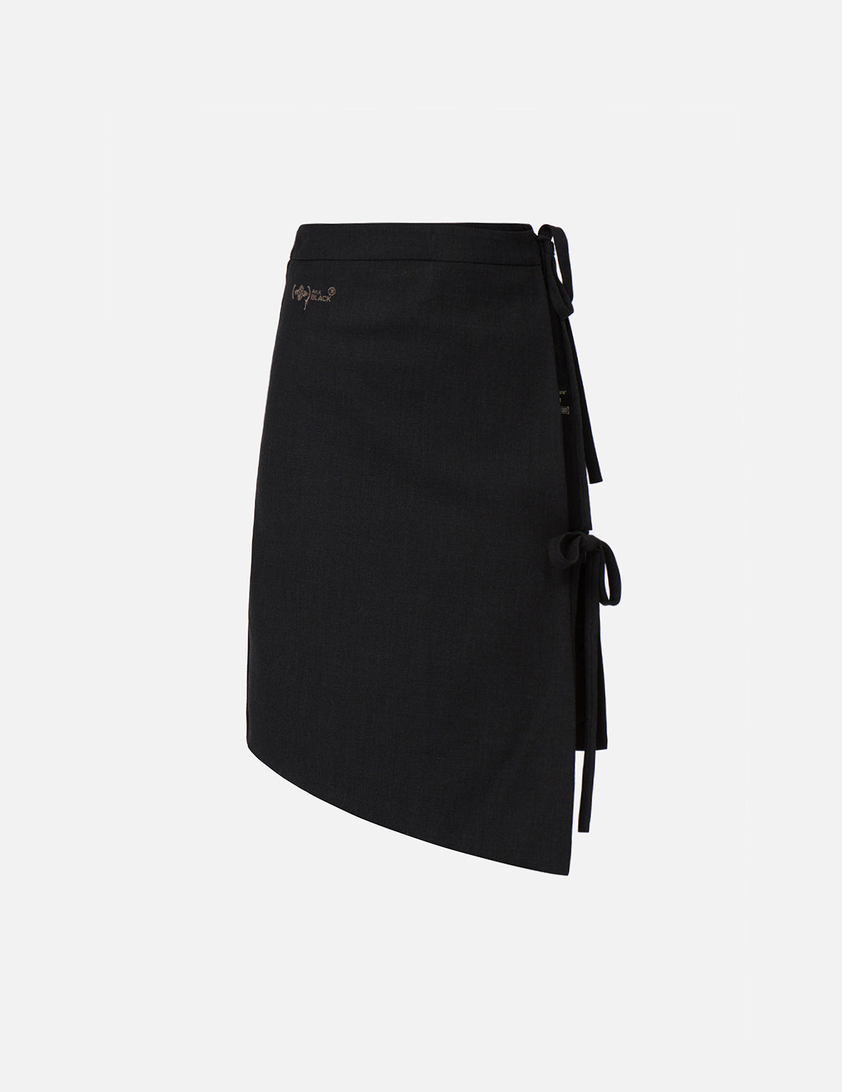 不对称裹身半身裙