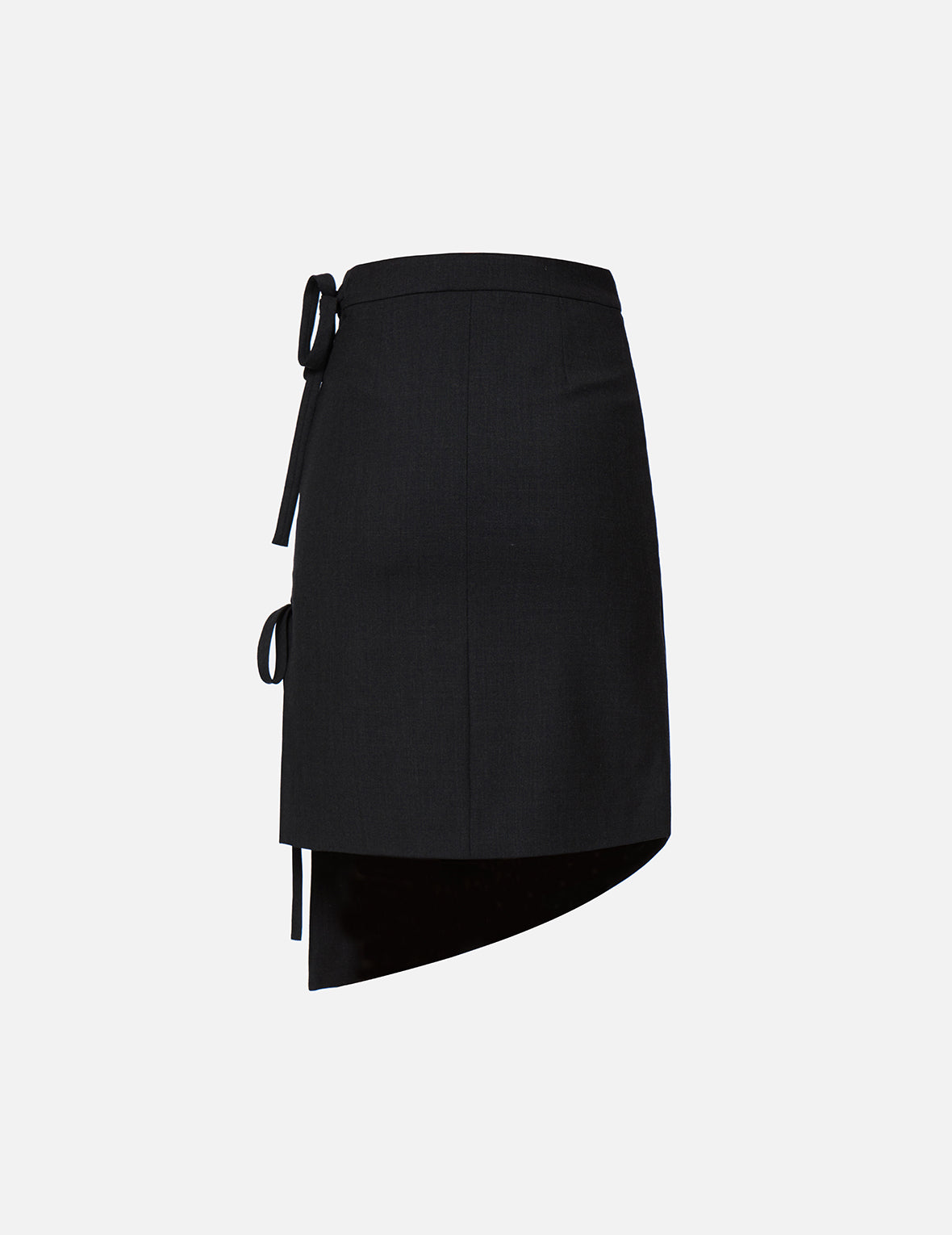 不对称裹身半身裙