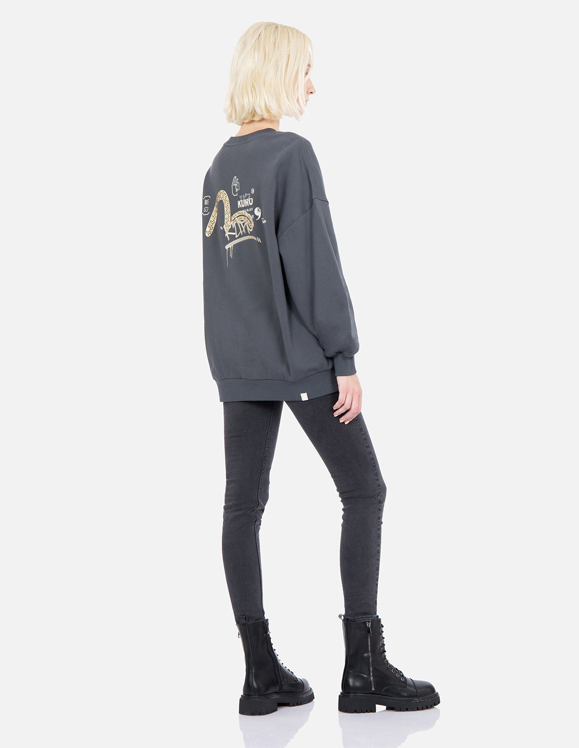 涂鸦Logo印花卫衣