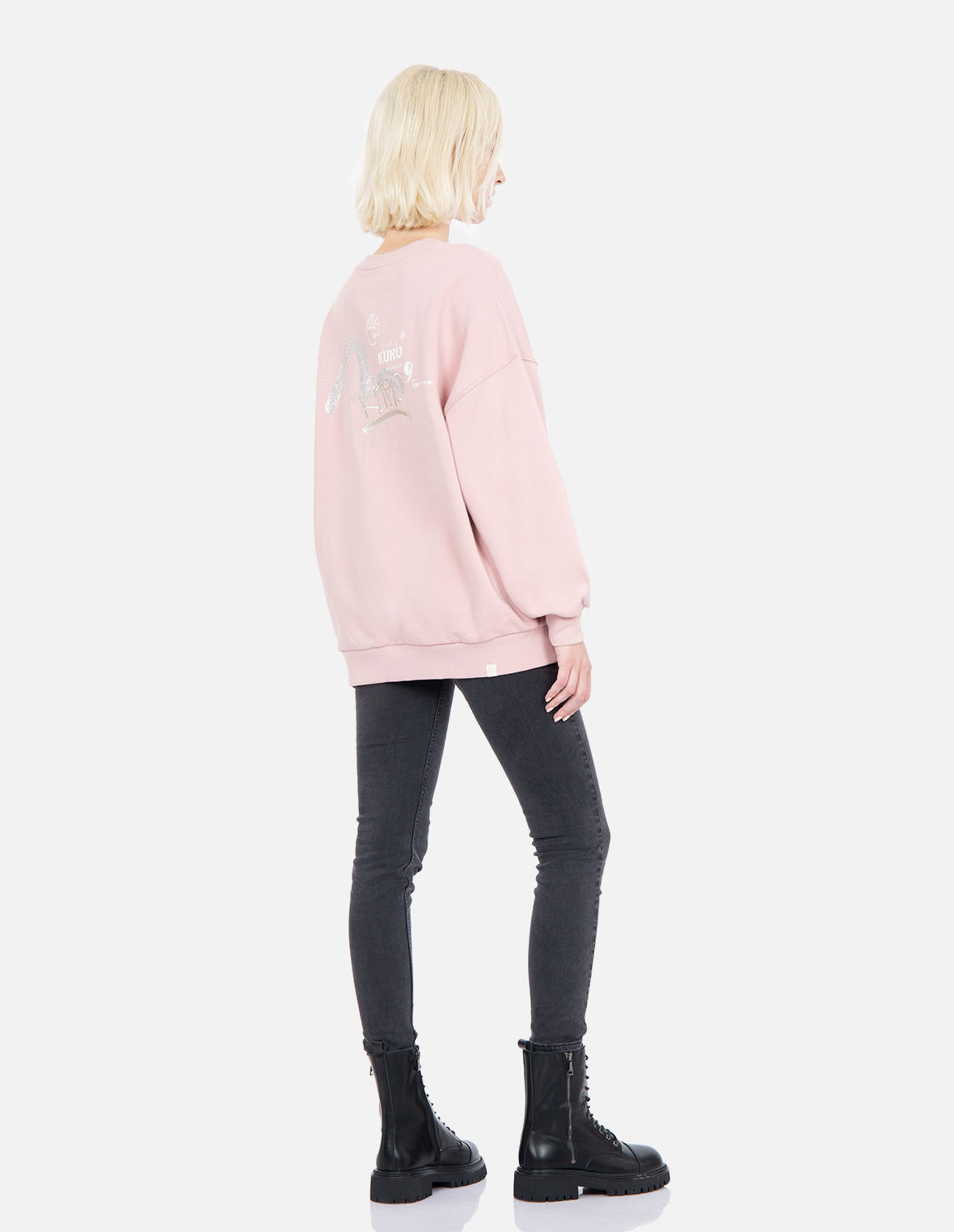 涂鸦Logo印花卫衣