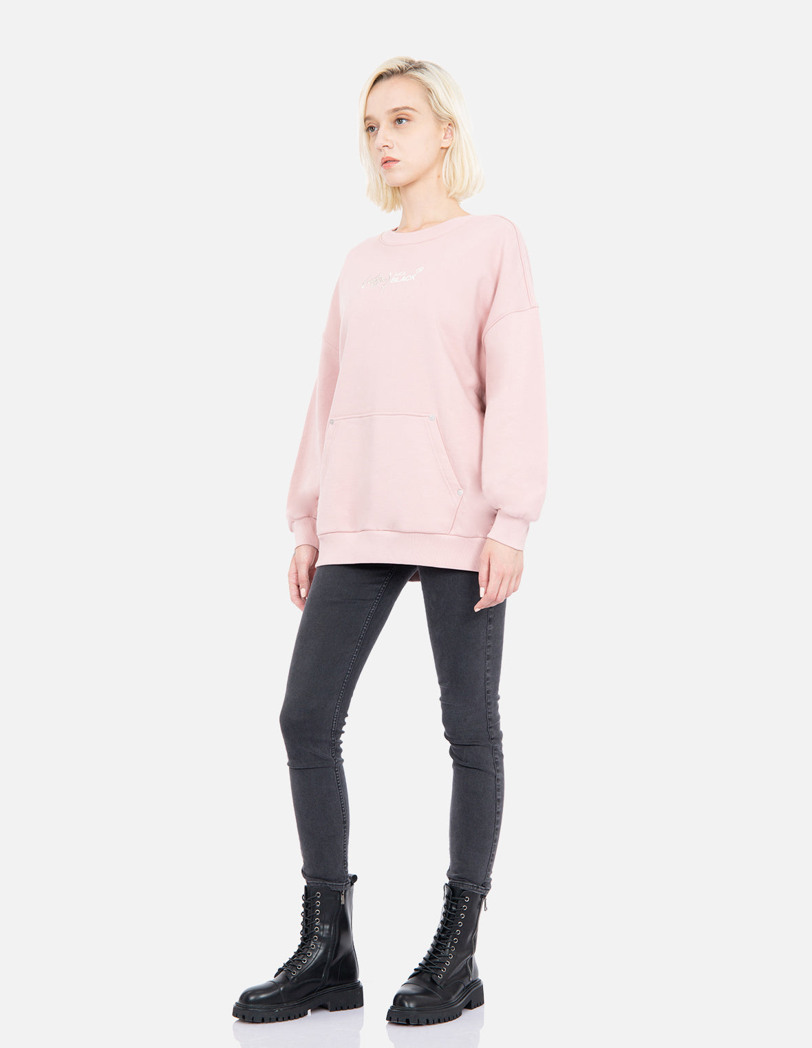 涂鸦Logo印花卫衣