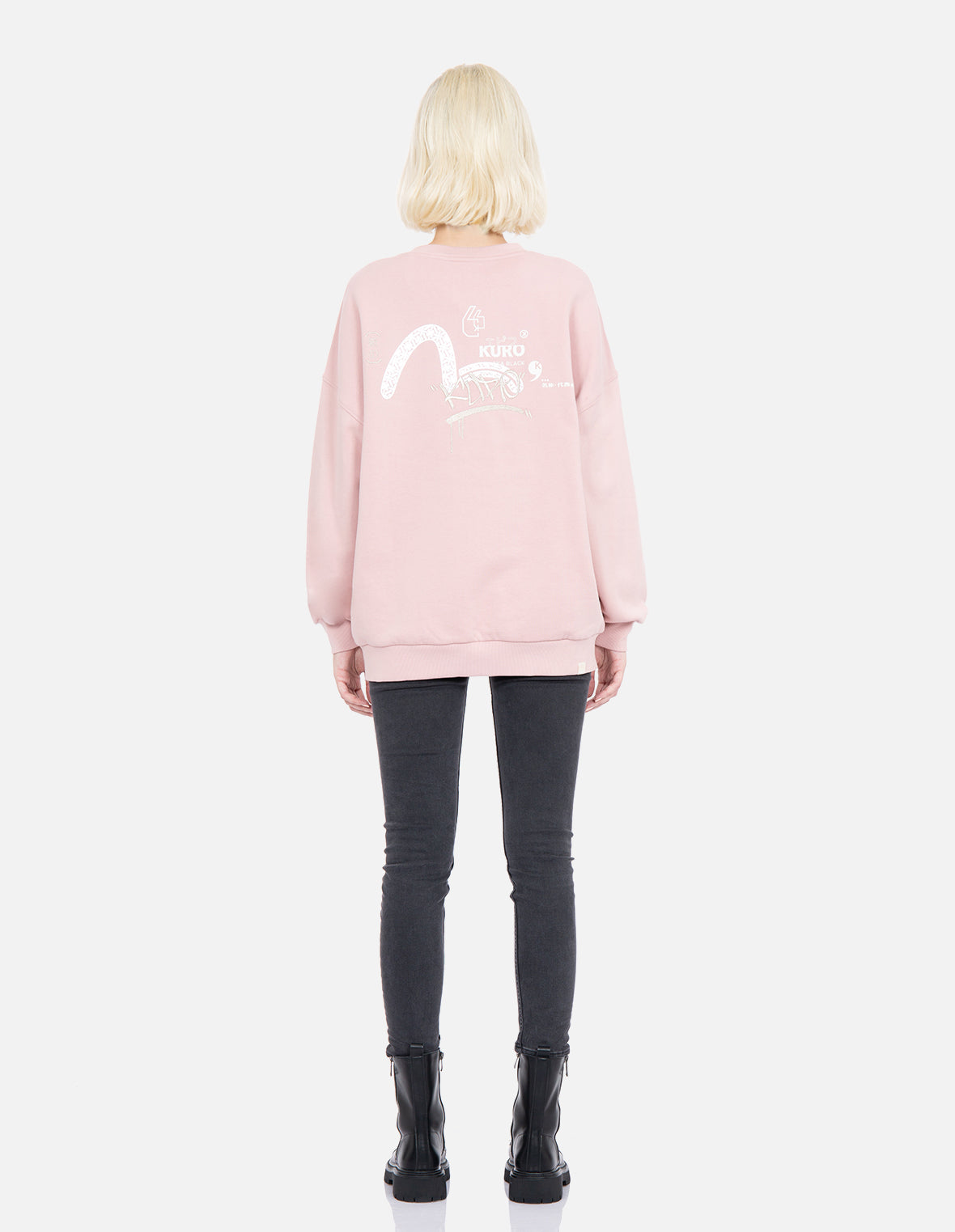 涂鸦Logo印花卫衣