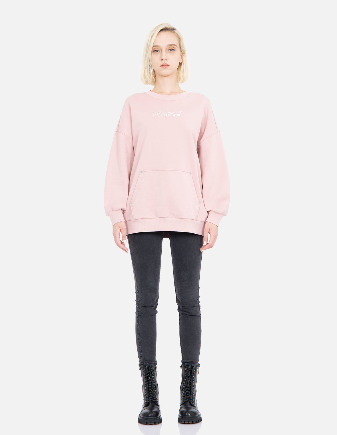 涂鸦Logo印花卫衣