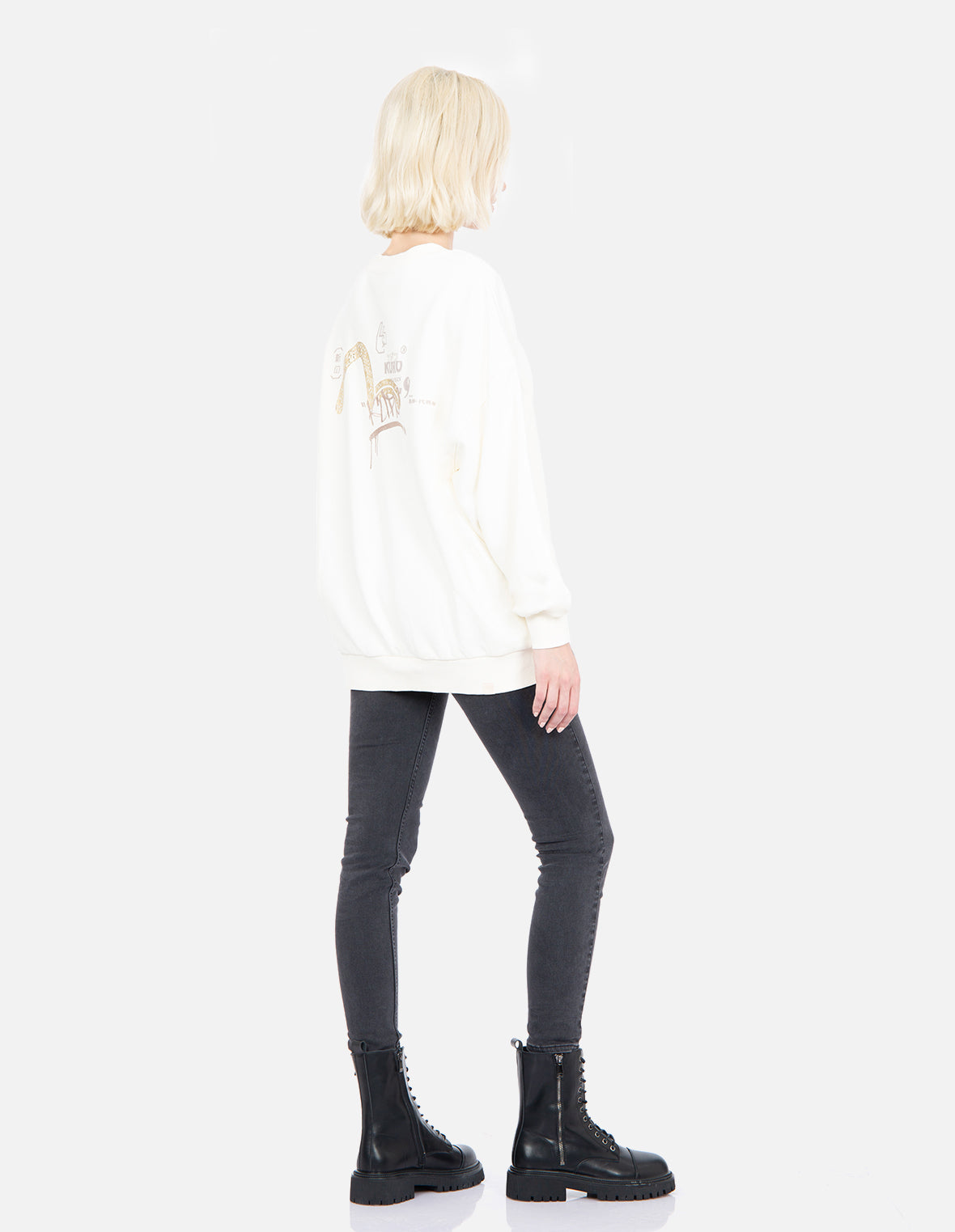 涂鸦Logo印花卫衣