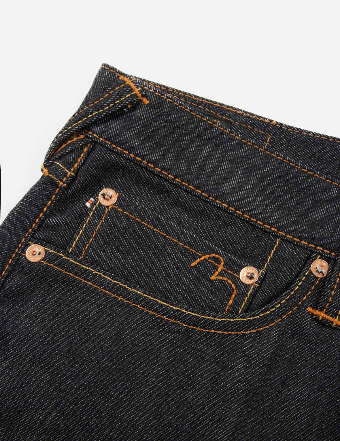 佛头和家花大M印花窄脚牛仔裤 #2017