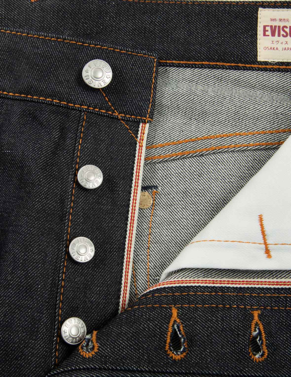 佛头和家花大M印花窄脚牛仔裤 #2017