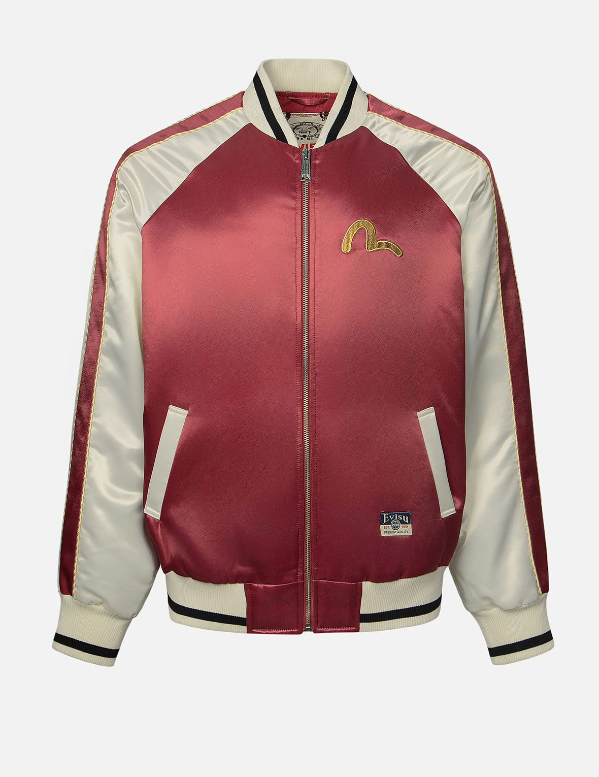 Ninja Daruma Embroidery Relax Fit Souvenior Jacket