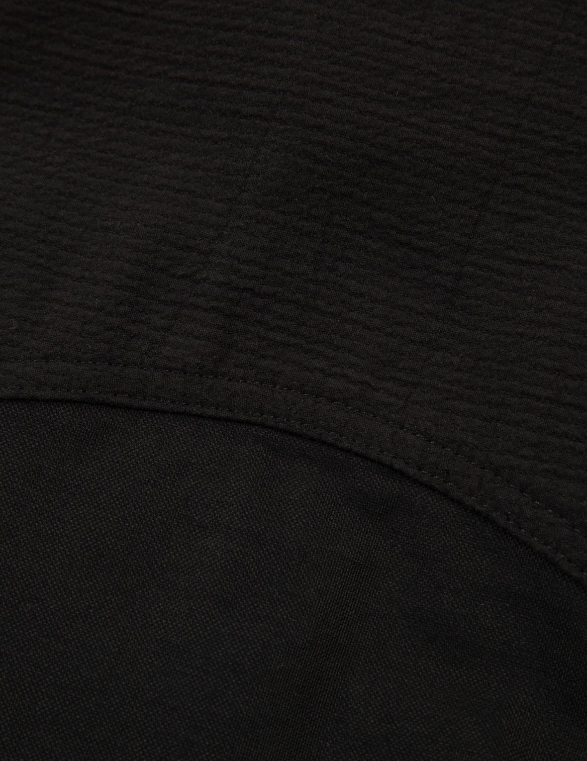 Multi-Pocket and Logo Patch Embroidered Relax Fit Shirt