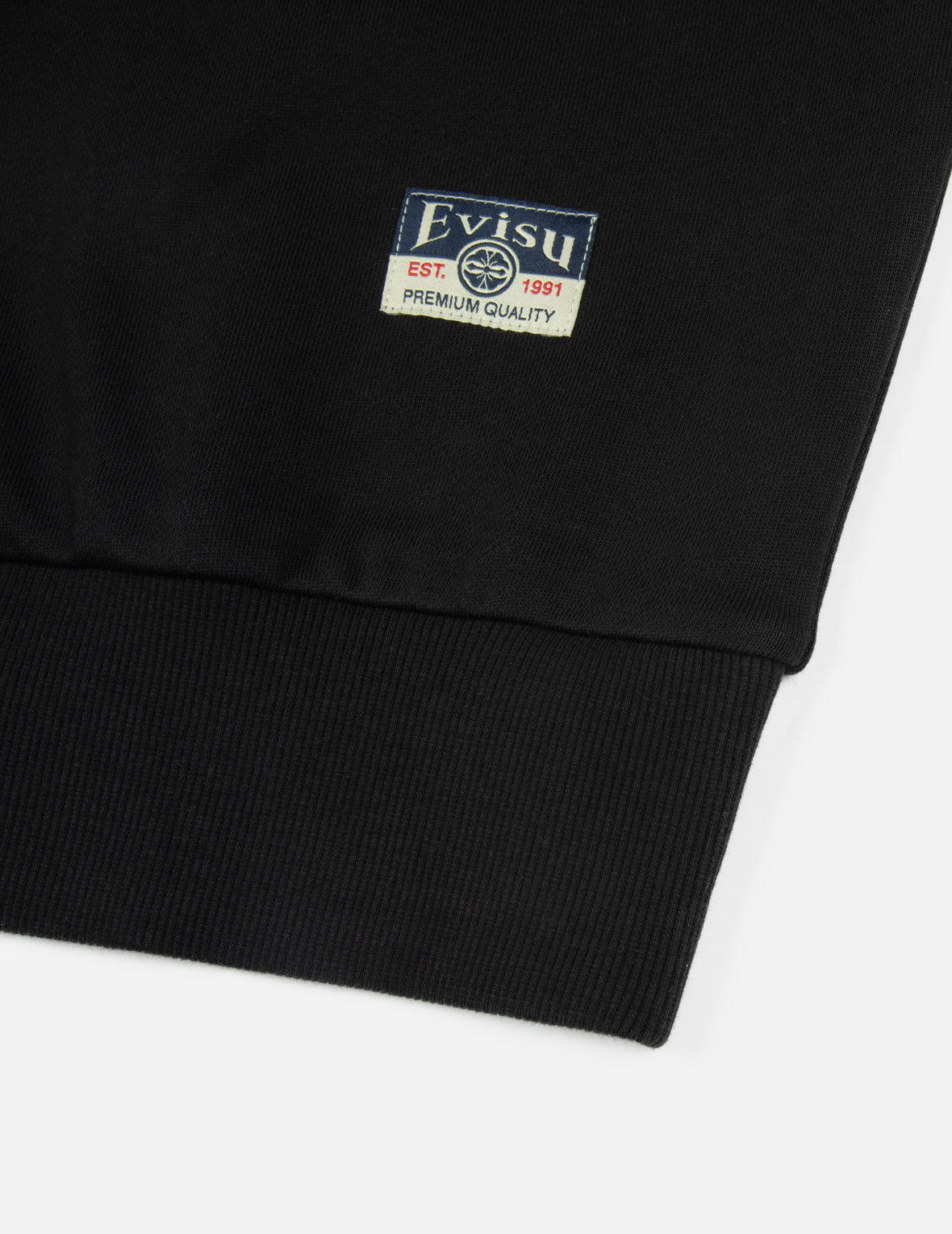 智慧之轮和家花印花宽版休闲卫衣