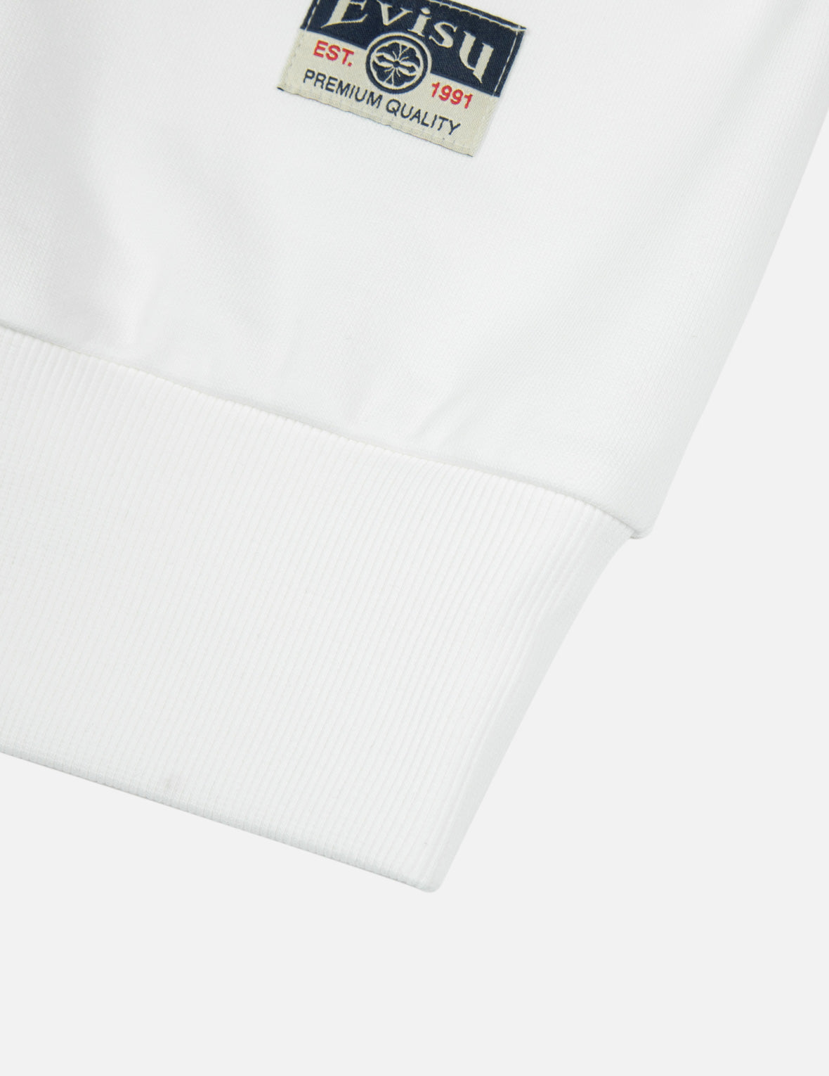 智慧之轮和家花印花宽版休闲卫衣