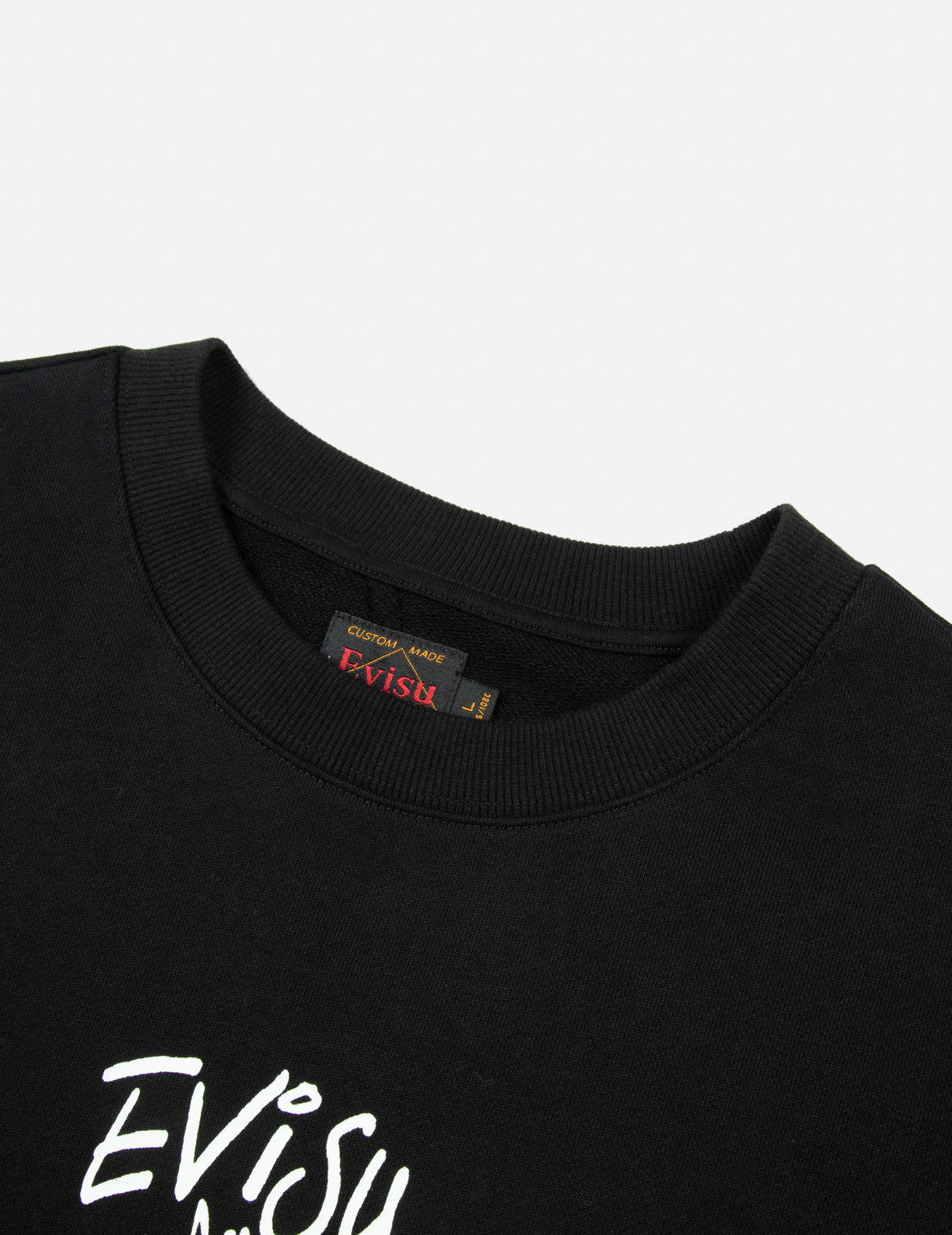 口号和照片印花宽版休闲卫衣