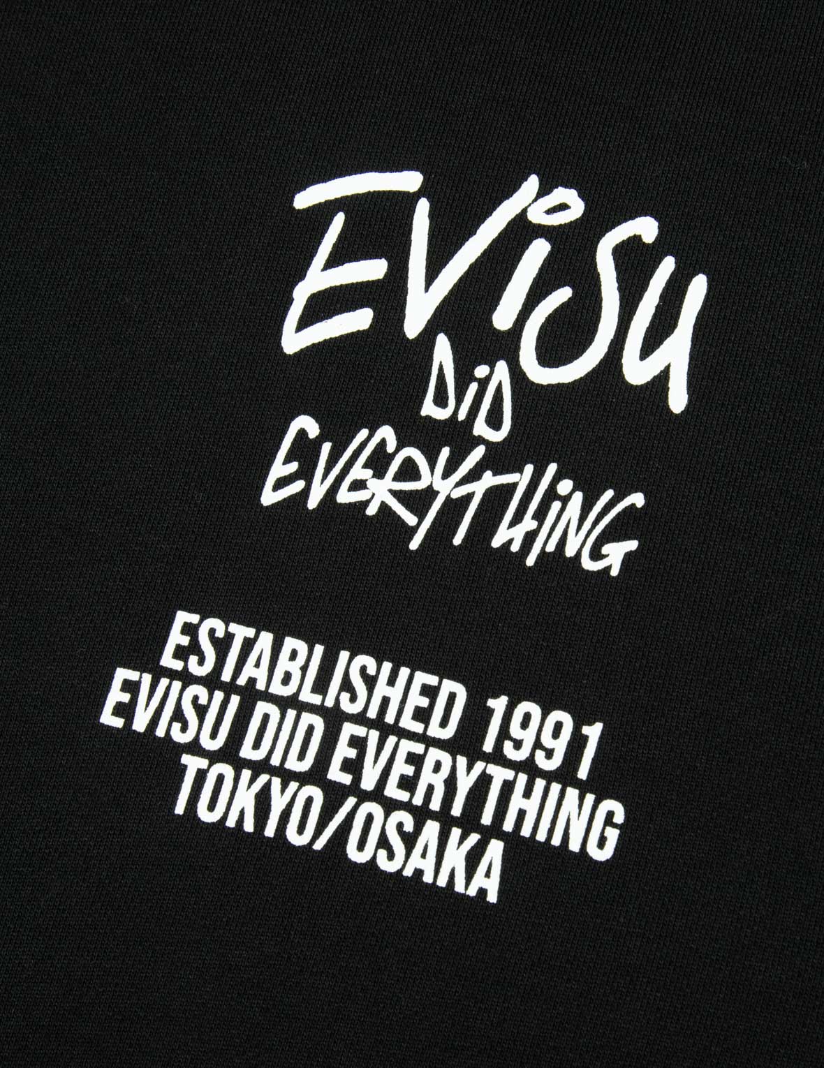 口号和照片印花宽版休闲卫衣