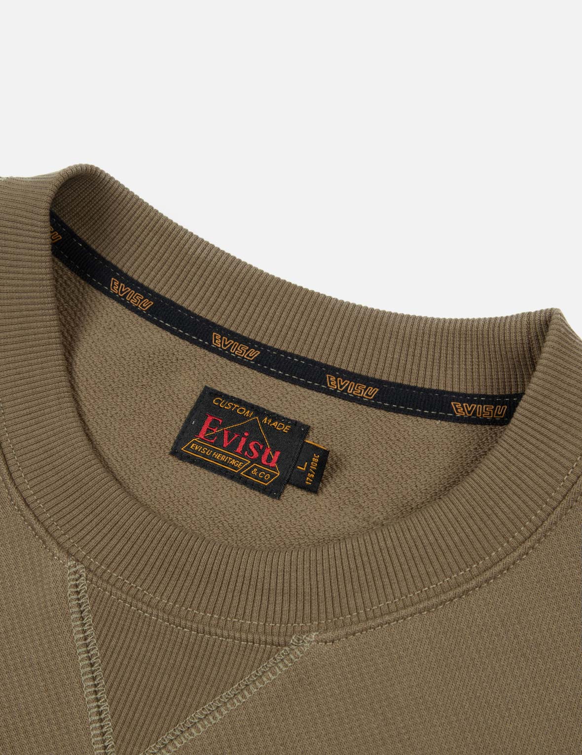 Multi-Pockets with Seagull Print Loose Fit Sweatshirt