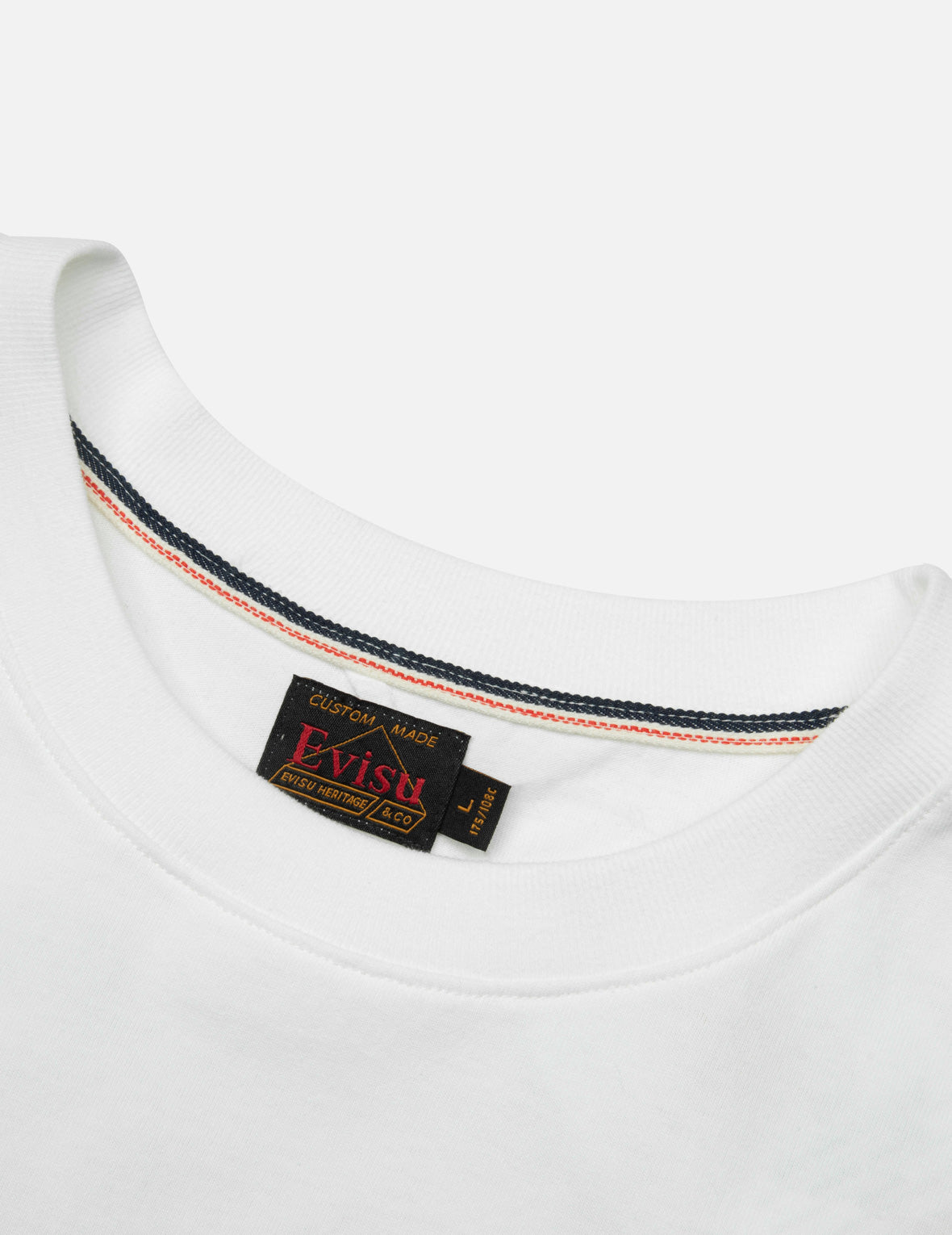 忍者达摩和商标印花常规版型T恤