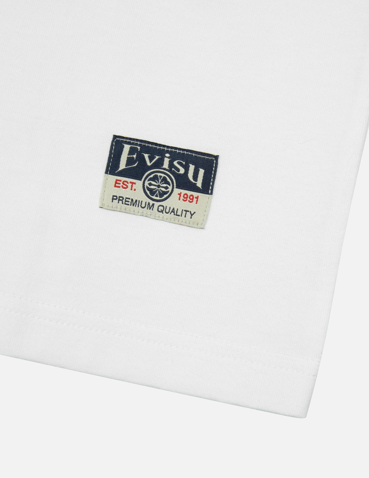 忍者达摩和商标印花常规版型T恤