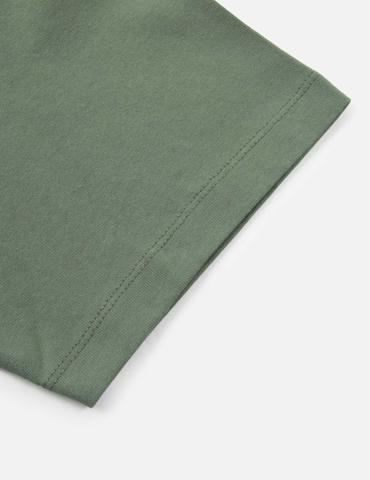 Seagull Embroidery and Carp Print Relax Fit T-shirt