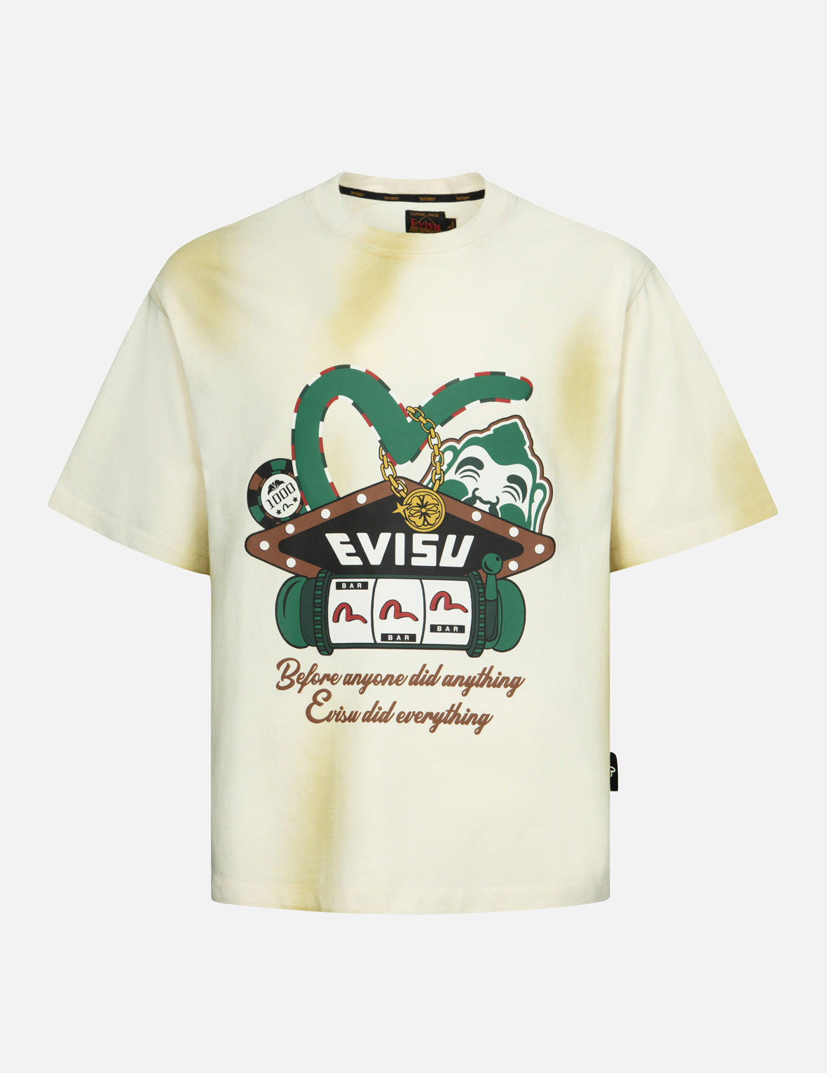 Washed Virtual Vacation Print Relax Fit T-shirt