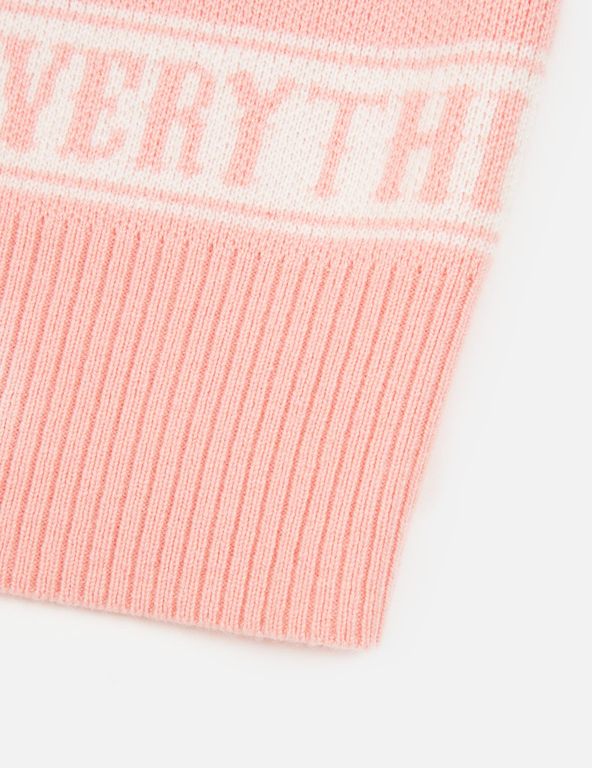 Logo and Kamon Jacquard Knitted Sweater
